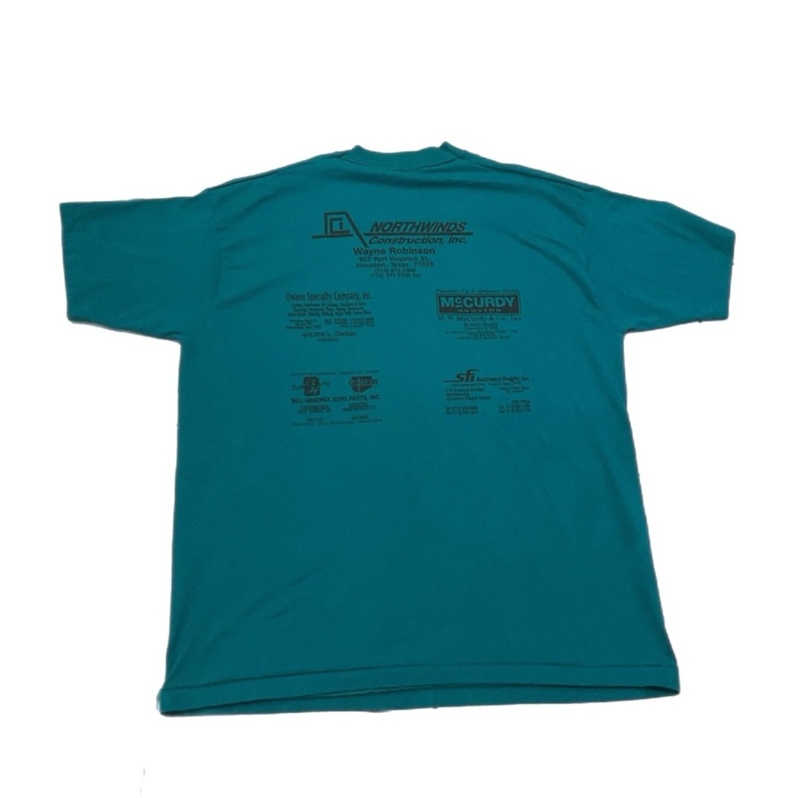 Fruit Of The Loom Vintage 90s Bayou City Cruisers T-Shirt Size US XL / EU 56 / 4 - 2 Thumbnail