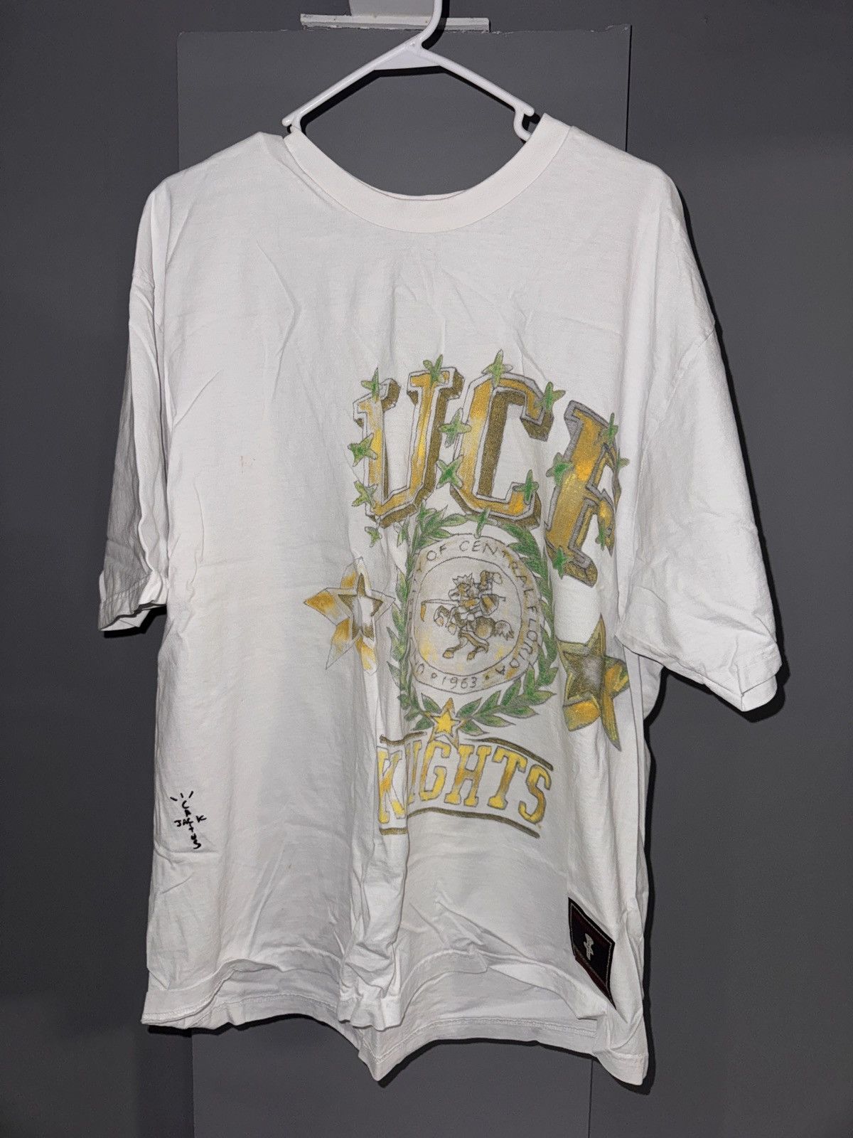 Mitchell & Ness × Travis Scott Travis Scott Mitchell Ness University Central Florida Shirt Size US XXL / EU 58 / 5 - 1 Thumbnail