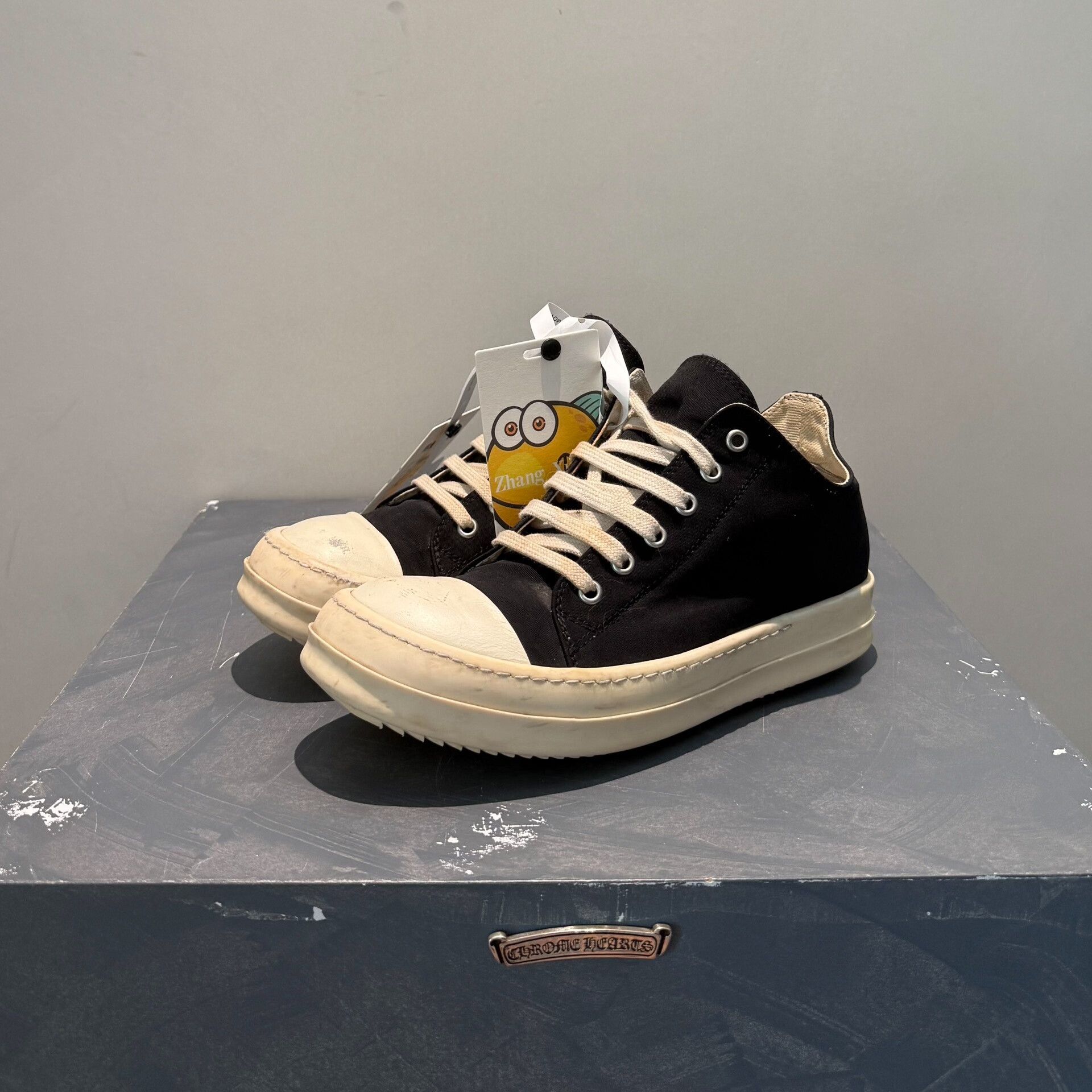 Rick Owens Drkshdw Rick Owens DRKSHDW Nylon Sneakers Size US 10 / EU 43 - 1 Thumbnail