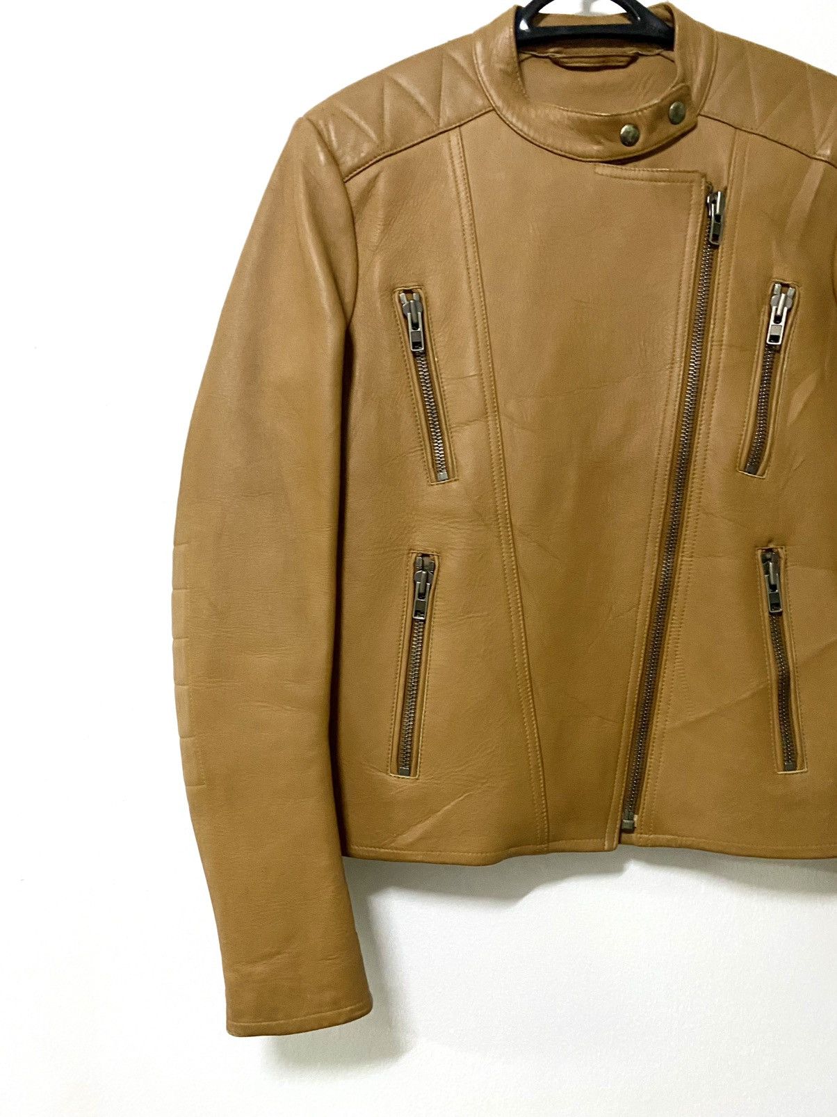 Maison Margiela Maison margiela 7 zip motorcycle leather Biker jacket Size S / US 4 / IT 40 - 3 Thumbnail