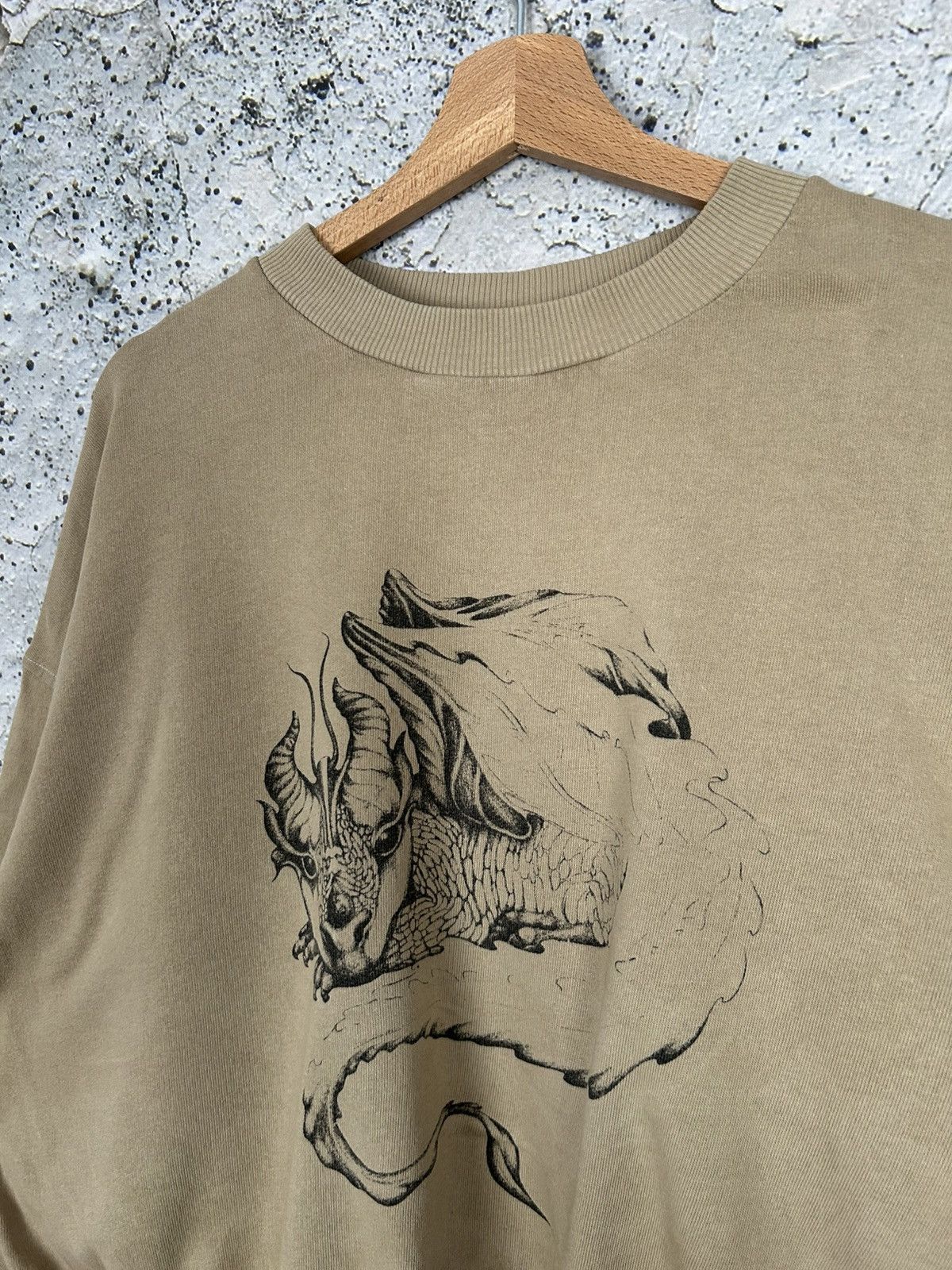 Weekday Weekday Dragon Sweatshirt Crewneck Boxy Baggy Rap Skate Size US M / EU 48-50 / 2 - 3 Thumbnail