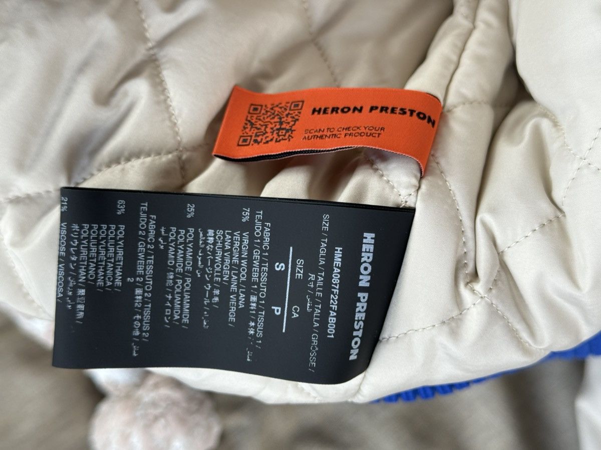 Heron Preston HERON PRESTON VARSITY JACKET SIZE SMALL Size US S / EU 44-46 / 1 - 8 Thumbnail