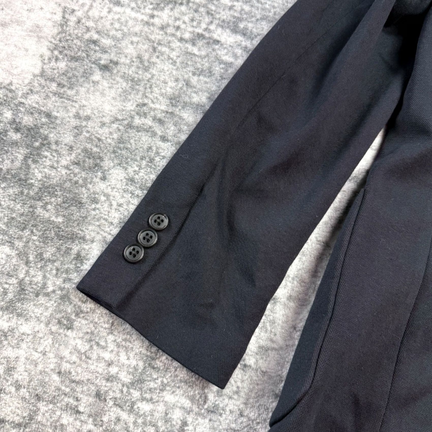 Uniqlo Uniqlo Jacket Mens S Comfort Blazer Navy Knit Unstructured Travel Minimal Size 36R - 7 Thumbnail