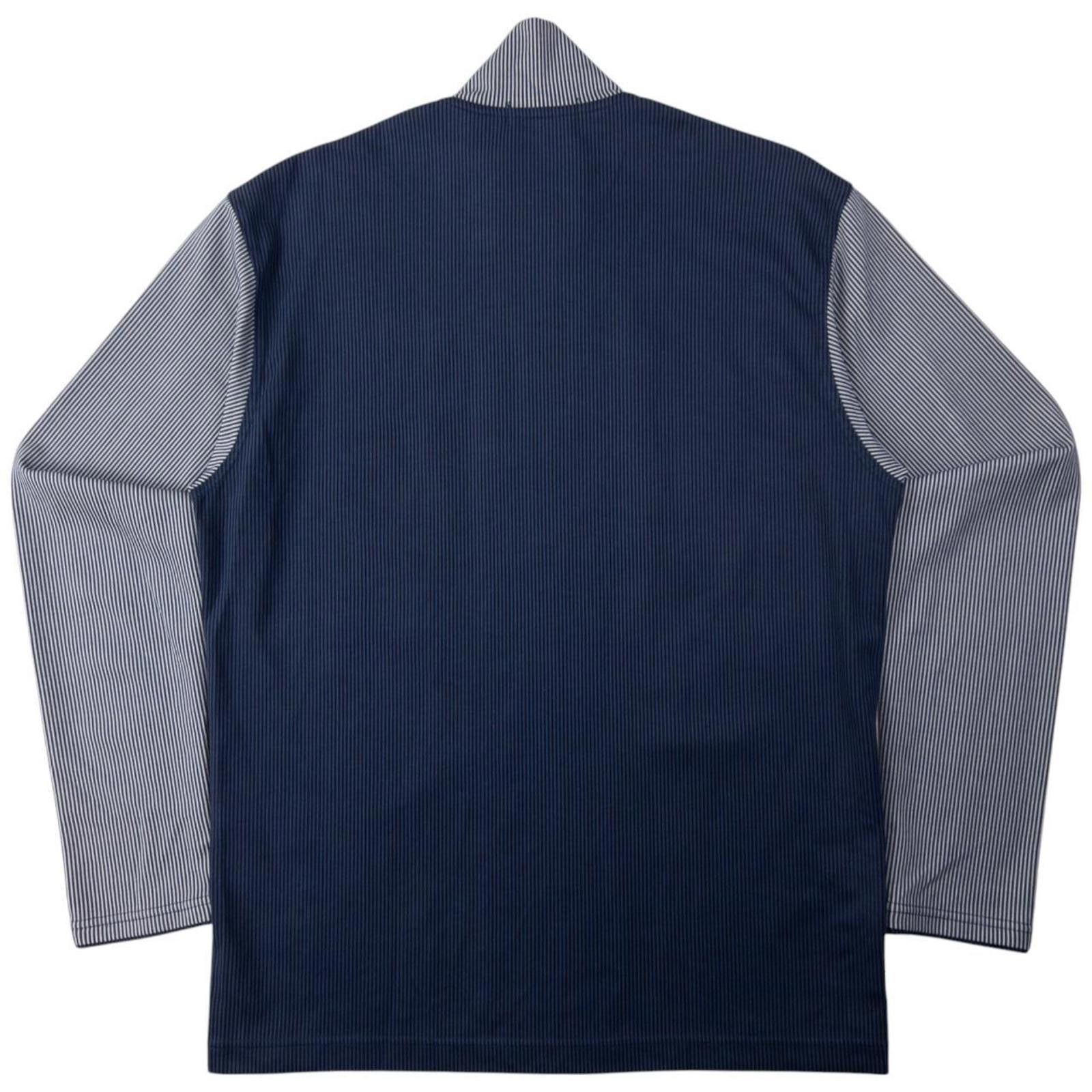 Issey Miyake Vintage Issey Miyake Striped Zip Up Jacket Size M Size US M / EU 48-50 / 2 - 2 Thumbnail