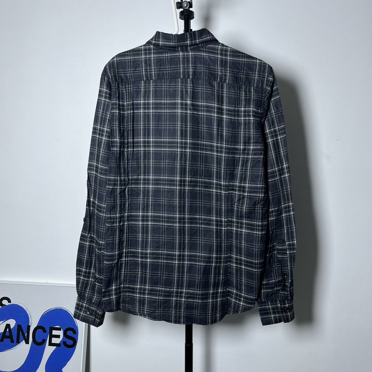 Japanese Brand Vintage Edge Plaid Flannel Made In Japan Button Up Shirt Size US M / EU 48-50 / 2 - 9 Thumbnail