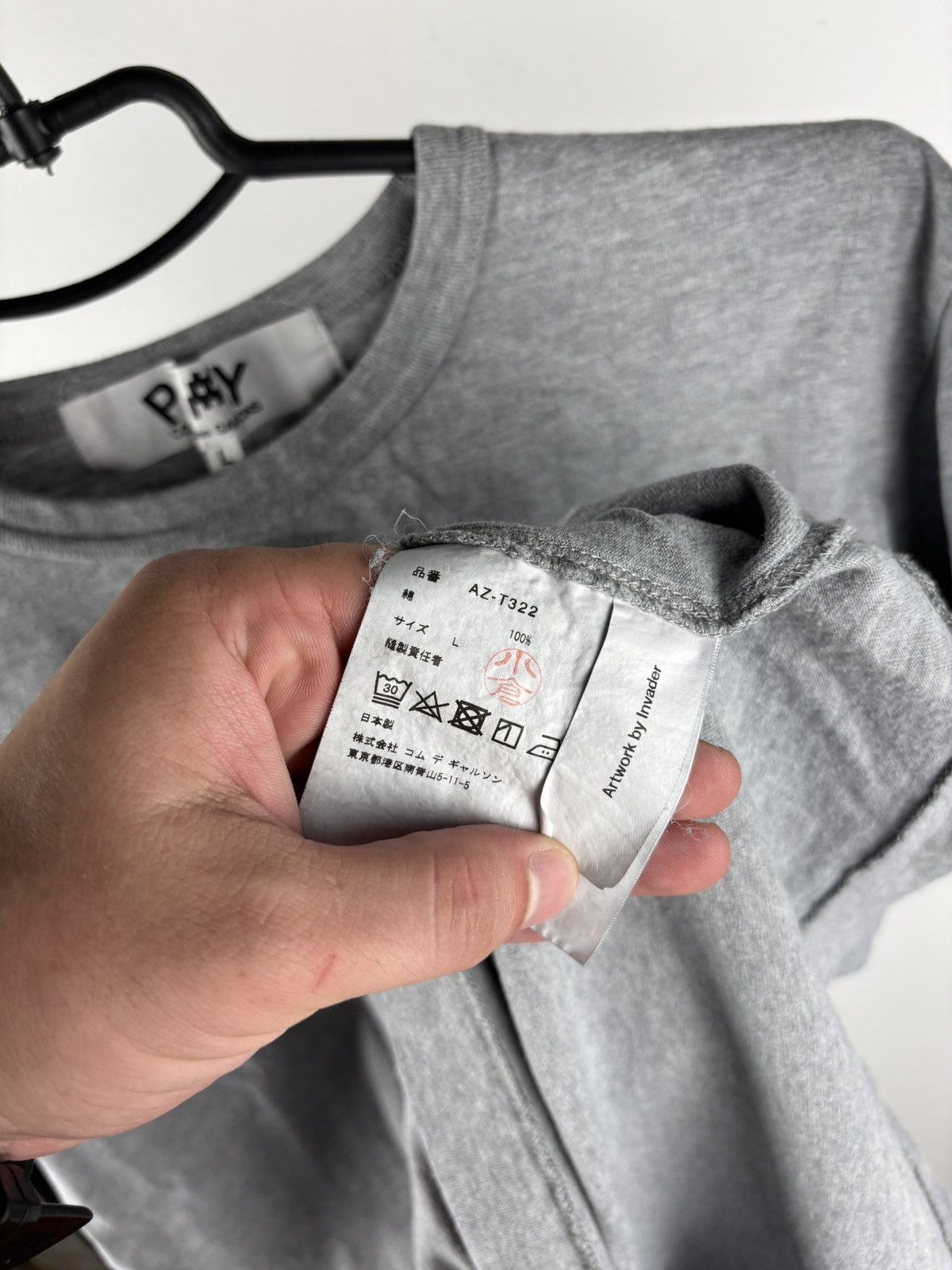 Comme des Garcons Play Come des Garcons t shirt size L Size US L / EU 52-54 / 3 - 4 Thumbnail