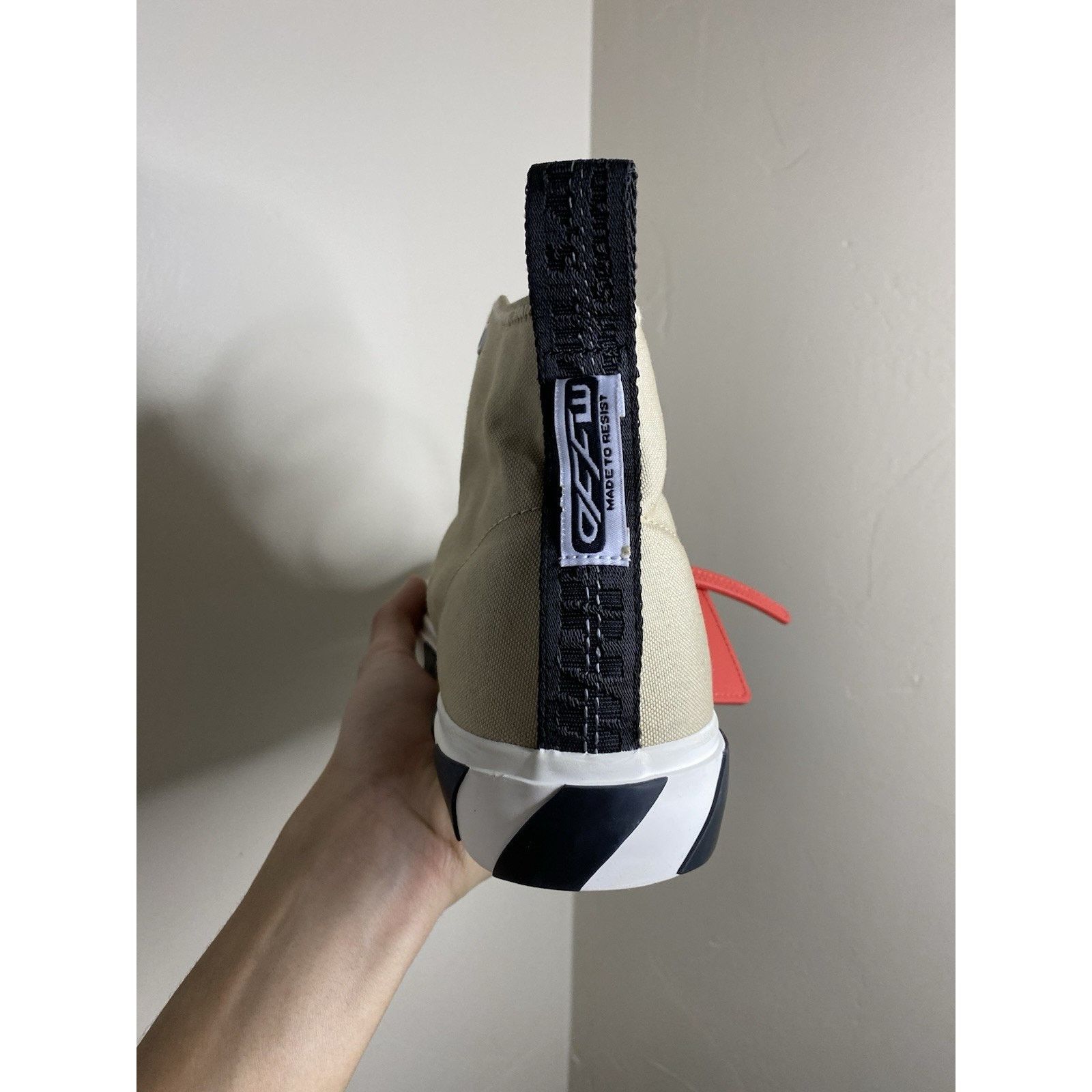 Off-White Size 45 EU ( 12 US ) - Off-White “Sand Burgundy” | NEW ! Size US 12 / EU 45 - 9 Thumbnail