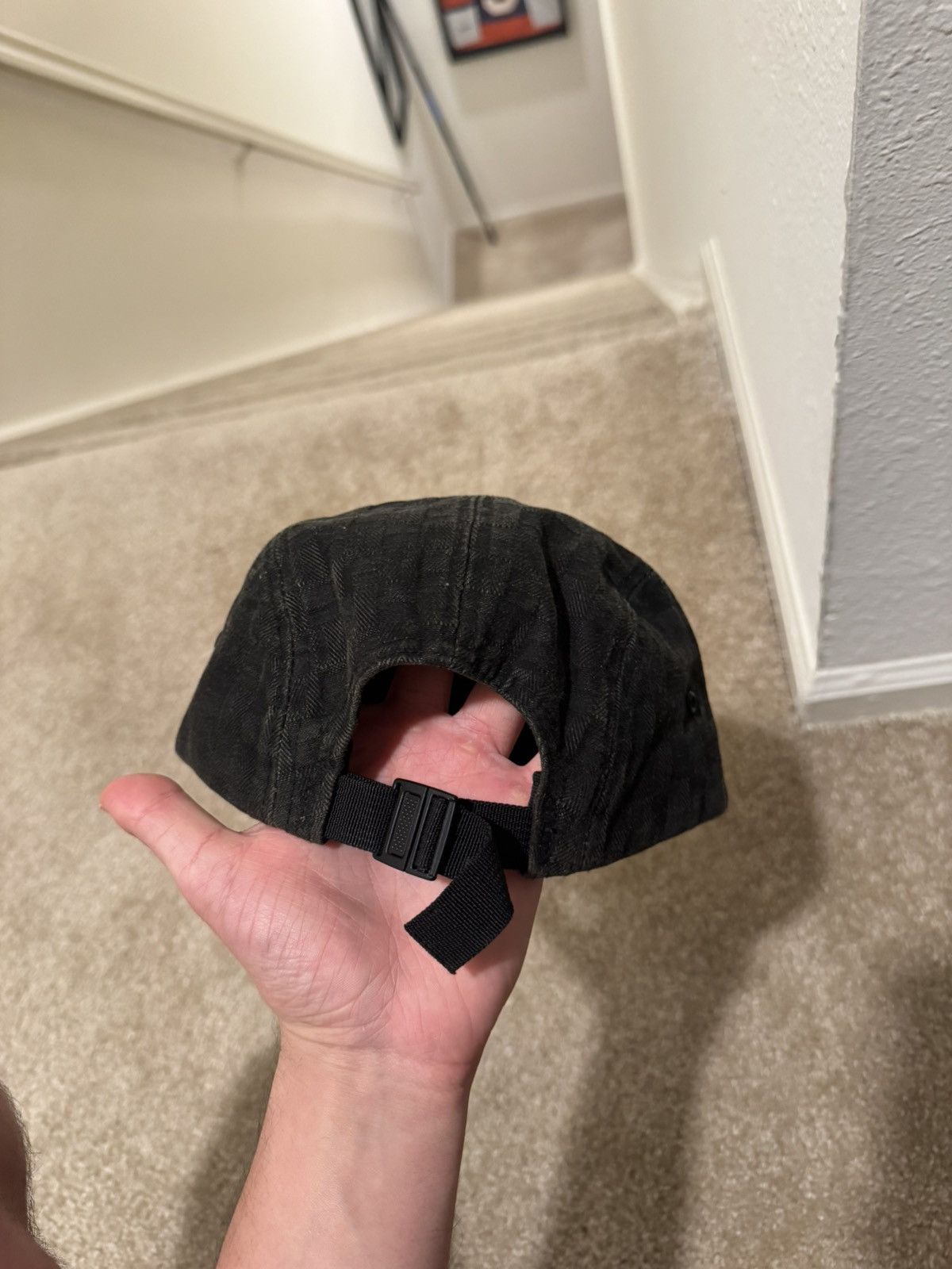 Supreme Surpeme Checker Camp Cap Size ONE SIZE - 3 Thumbnail
