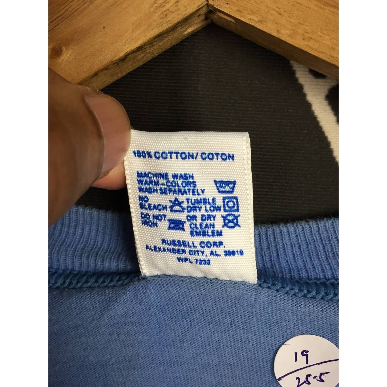 Russell Athletic × Vintage Vtg Russell Athletic Indiana Spell Out Logo Made In Usa Tee Size US M / EU 48-50 / 2 - 11 Thumbnail