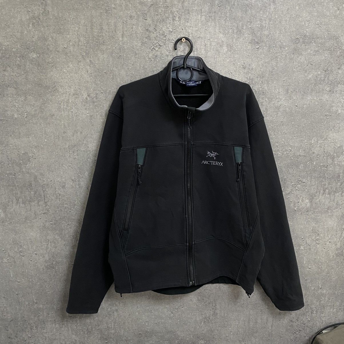 Arc'teryx Vintage Arc’teryx Soft Shell Jacket Polartec Black Size L Size US L / EU 52-54 / 3 - 1 Thumbnail
