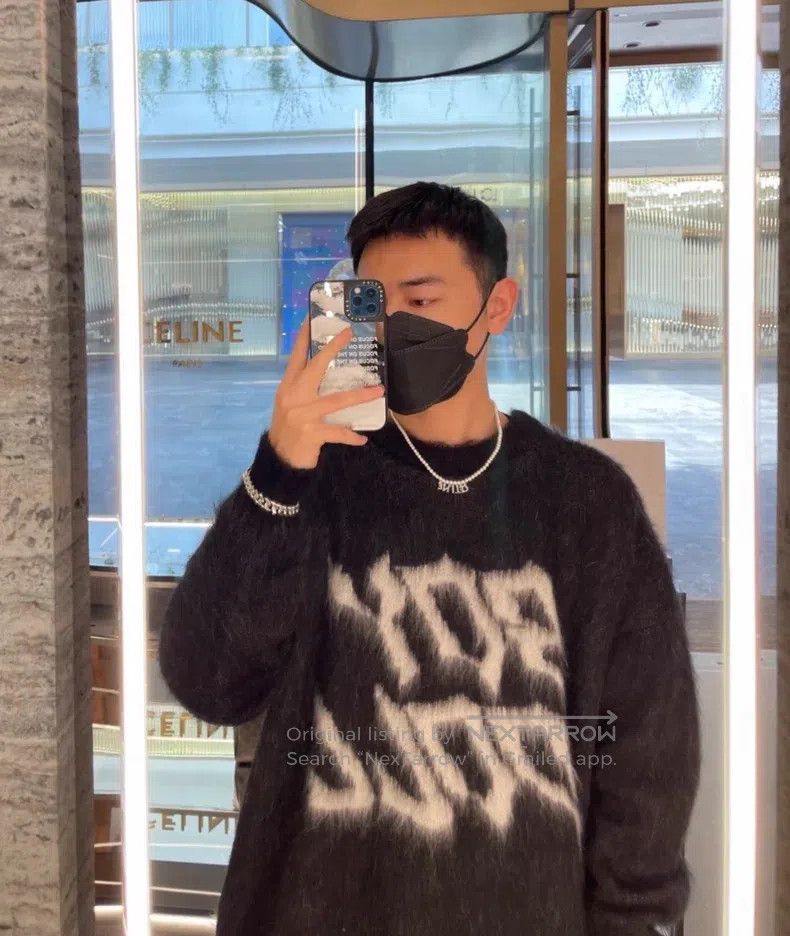 Celine CELINE Mohair Men's Sweater Size US M / EU 48-50 / 2 - 2 Thumbnail