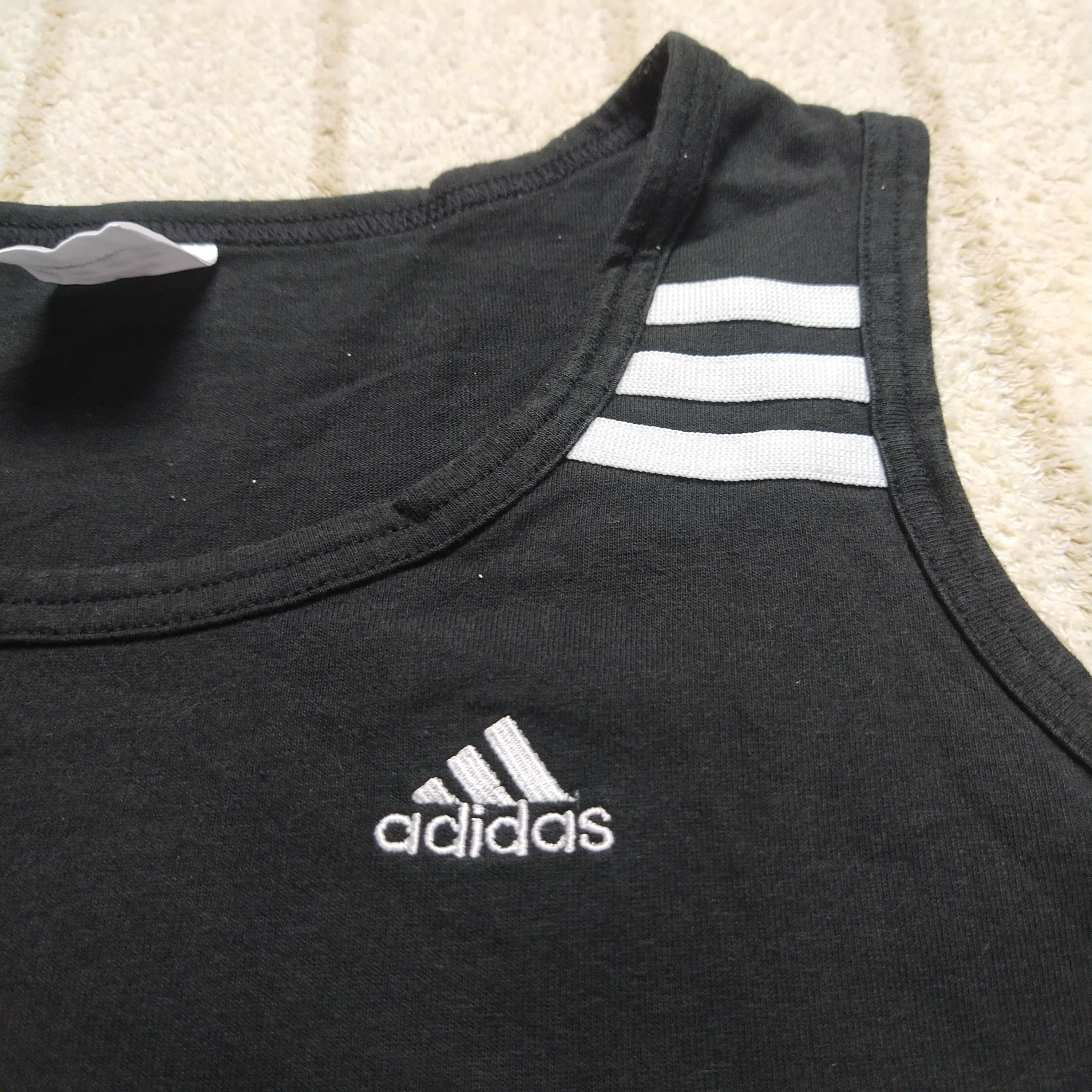 Adidas Three '3' Stripe Adidas Sleeve less Size US S / EU 44-46 / 1 - 5 Thumbnail
