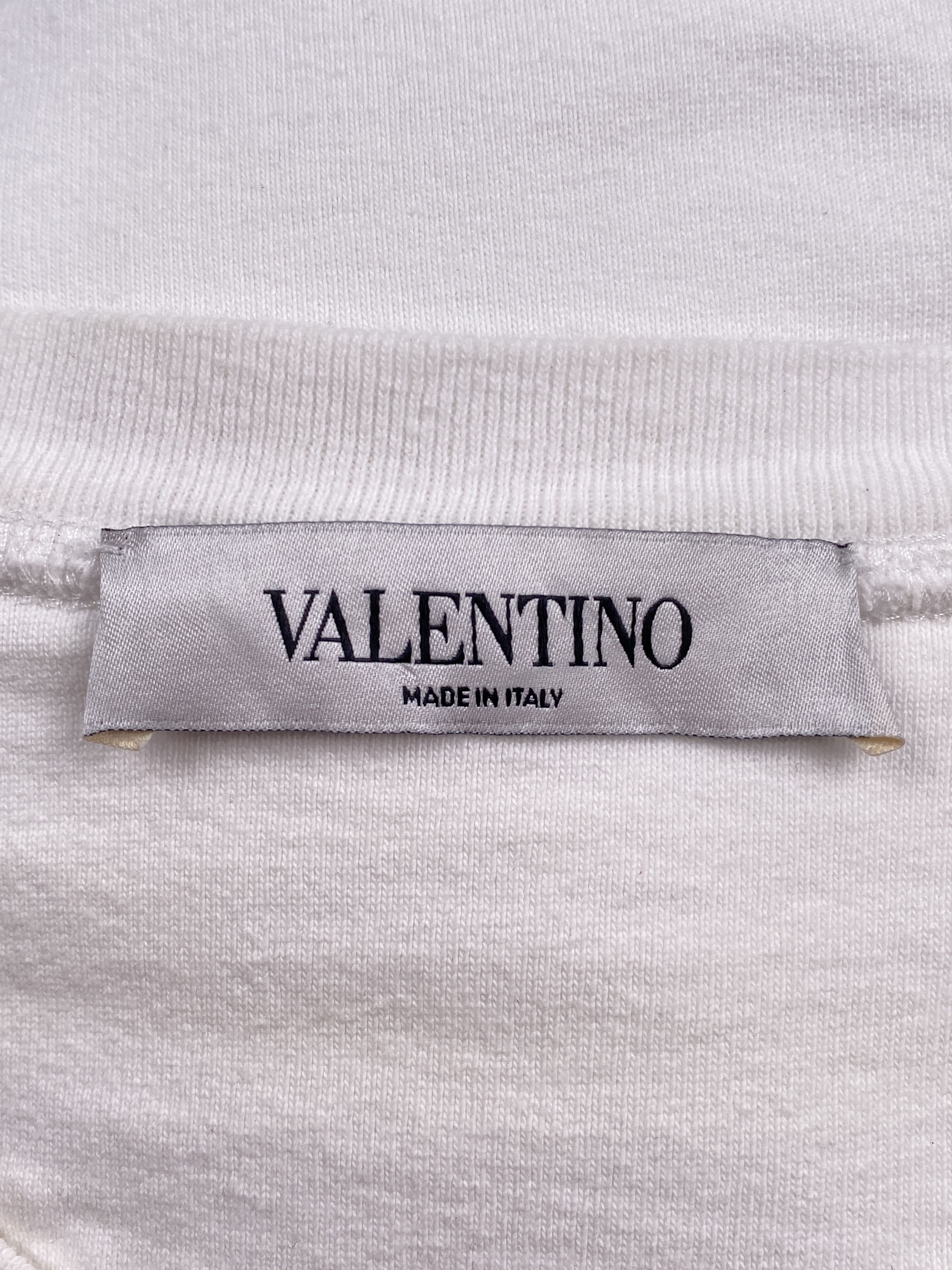Valentino "V" Logo T-Shirt Size US M / EU 48-50 / 2 - 11 Thumbnail