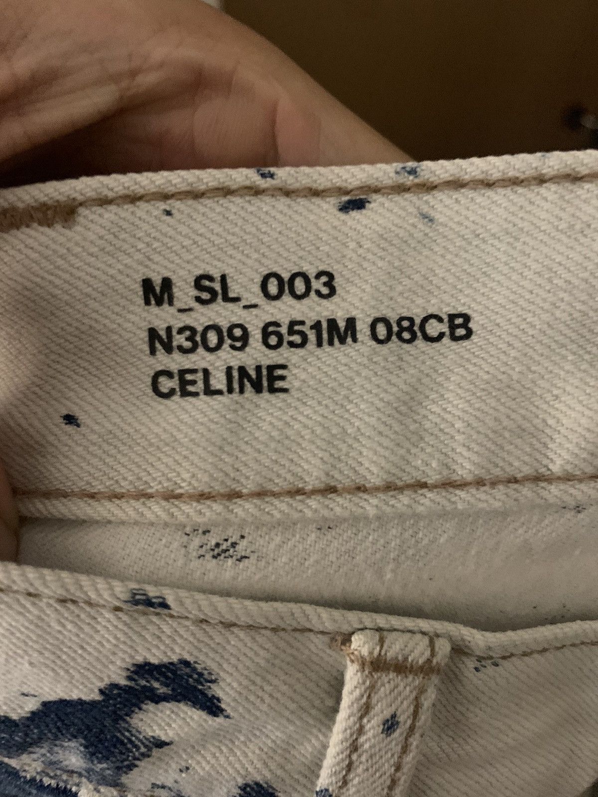 Celine Celine 2021SS Tie-dye Slim jeans Size US 28 / EU 44 - 2 Thumbnail