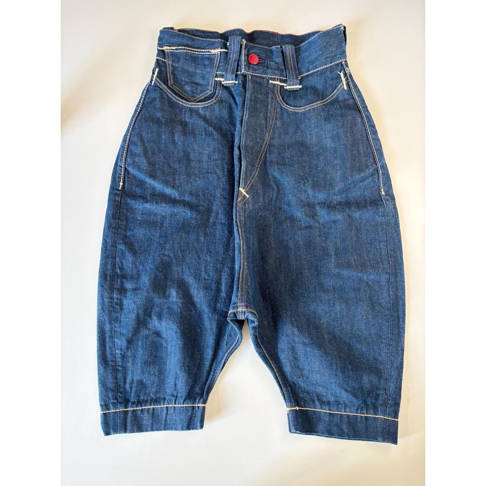 Levi's Levi’s RED Harem Jeans Y2K Selvedge Drop Crotch Pants Size US 30 / EU 46 - 4 Thumbnail