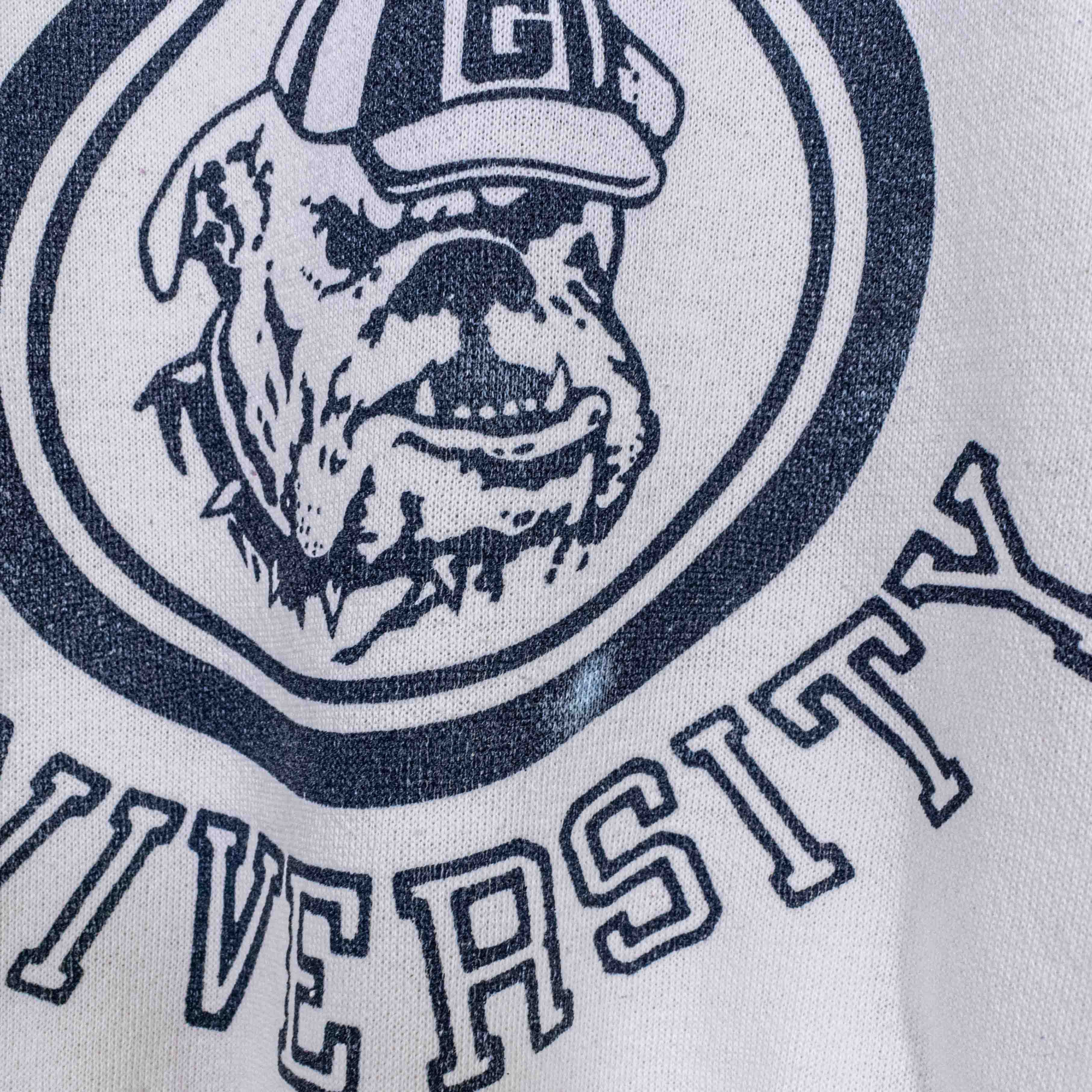 Vintage Vintage Georgetown Hoyas Sweatshirt XL Boxy Cropped Raglan Size US XL / EU 56 / 4 - 5 Thumbnail