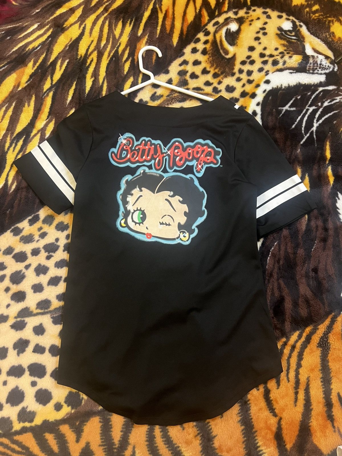 MLB Y2K cute Betty Boop Baseball Jersey Size M / US 6-8 / IT 42-44 - 2 Thumbnail