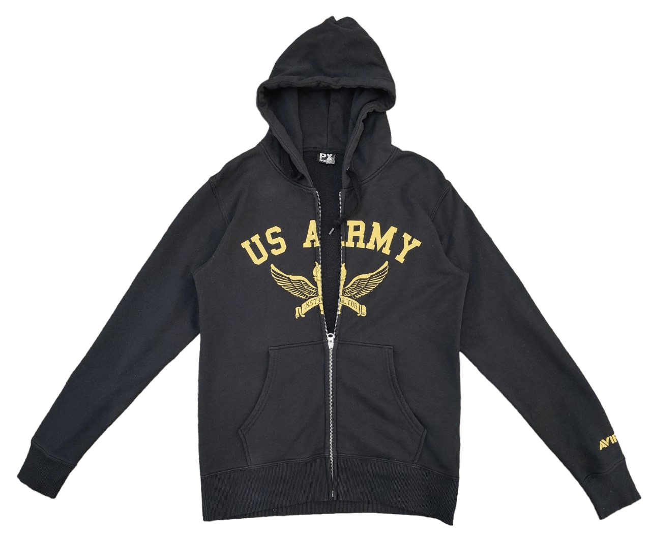 Avirex Avirex US Army Zipper Hoodie Size US M / EU 48-50 / 2 - 1 Thumbnail