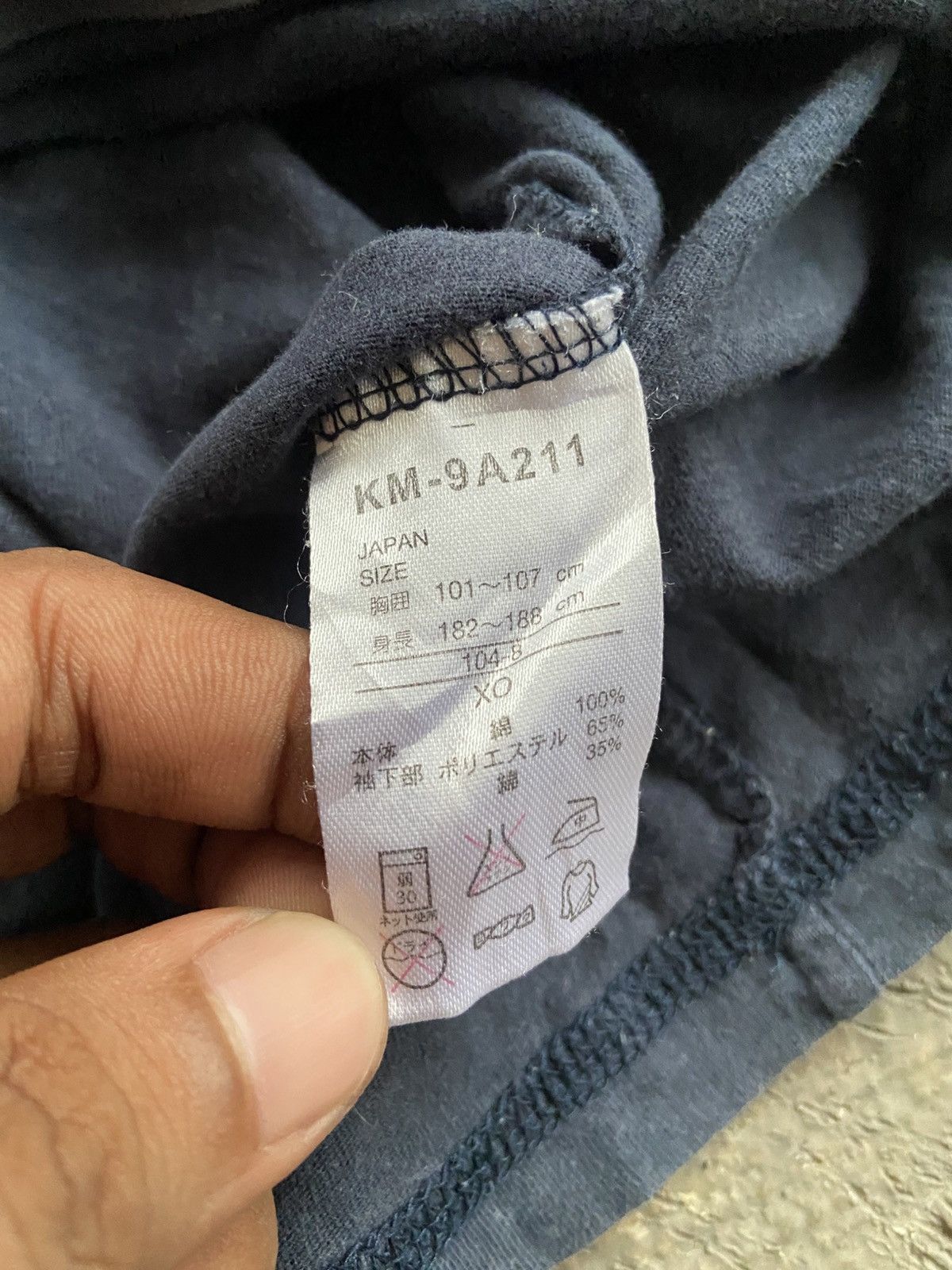 Japanese Brand 2000s Kissmark - Double Layerd Long Sleeve T-Shirt Size US L / EU 52-54 / 3 - 7 Thumbnail