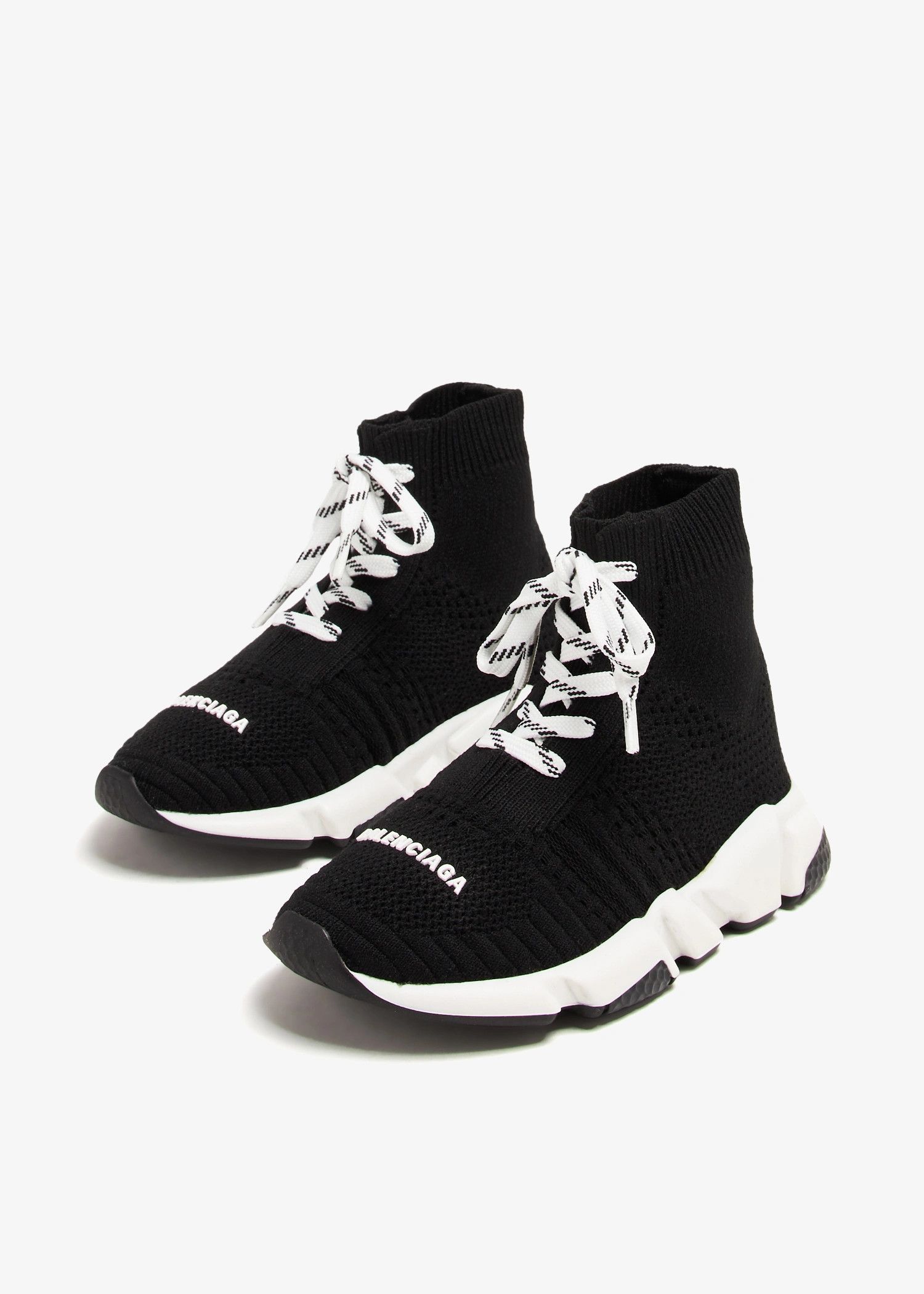 Balenciaga o1s1rm0825 Size: 27-28 / KIDS Speed Recycled Knit Sneakers Size US 5 / EU 37 - 4 Thumbnail