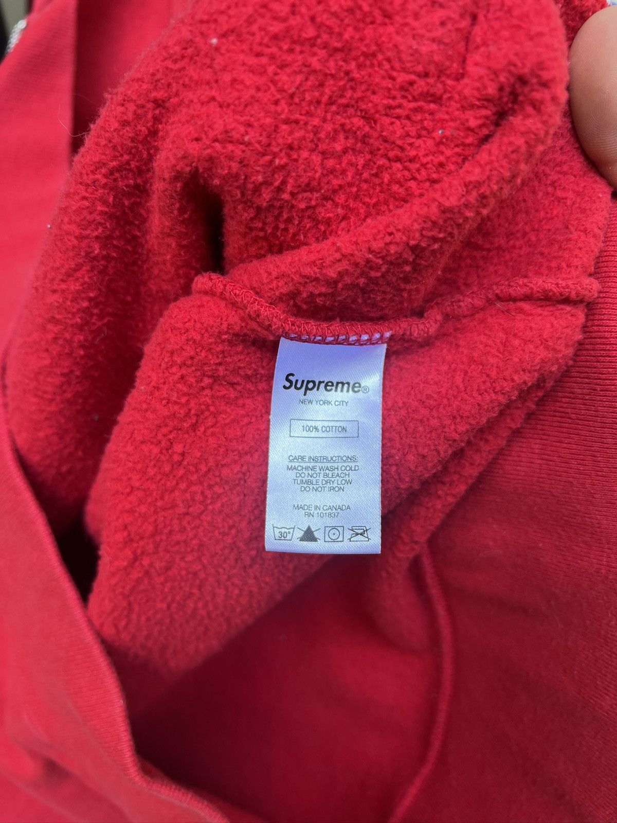 Supreme Supreme Red Small Box Logo Zip Up Hoodie Size US M / EU 48-50 / 2 - 8 Thumbnail