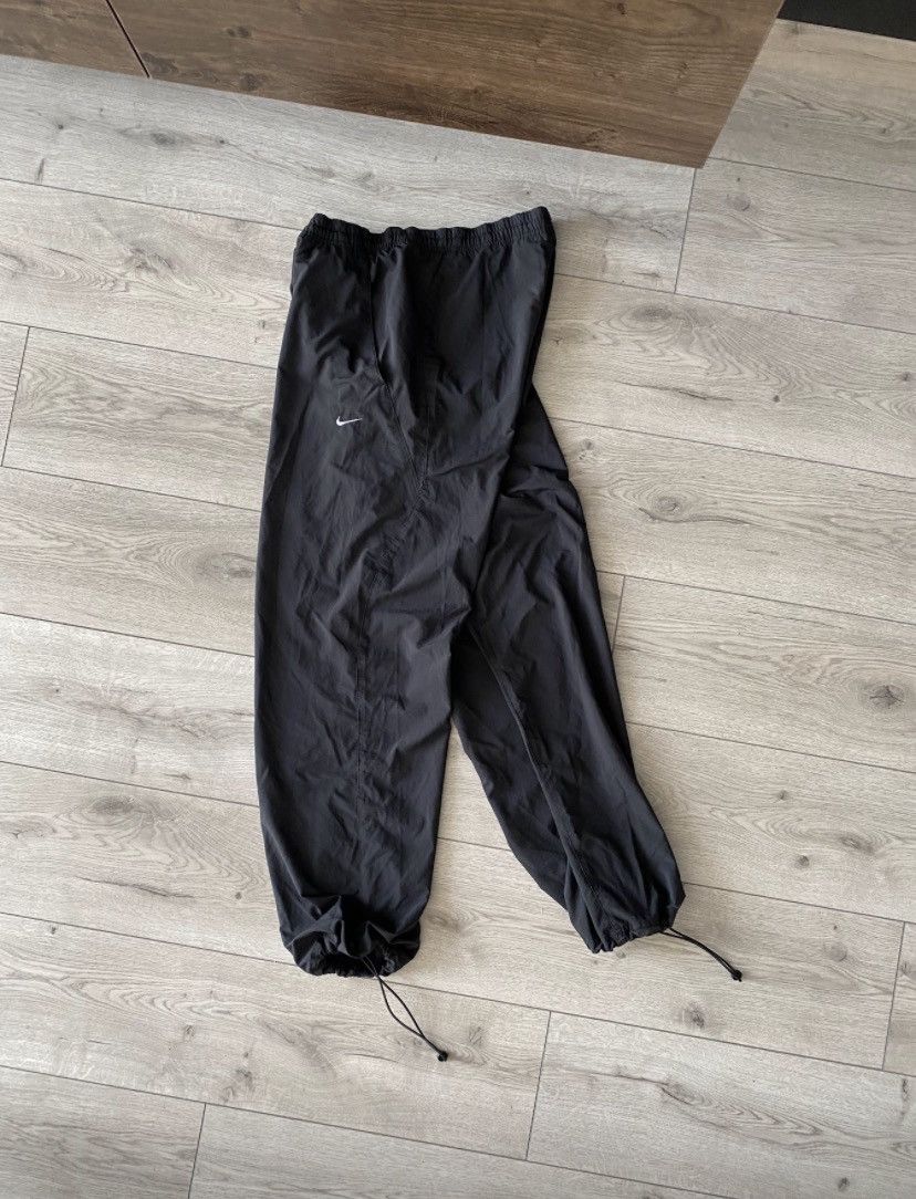 Nike × Vintage Vintage 90's Nike Baggy Nylon Trackpants Y2K Style Size US 34 / EU 50 - 3 Thumbnail