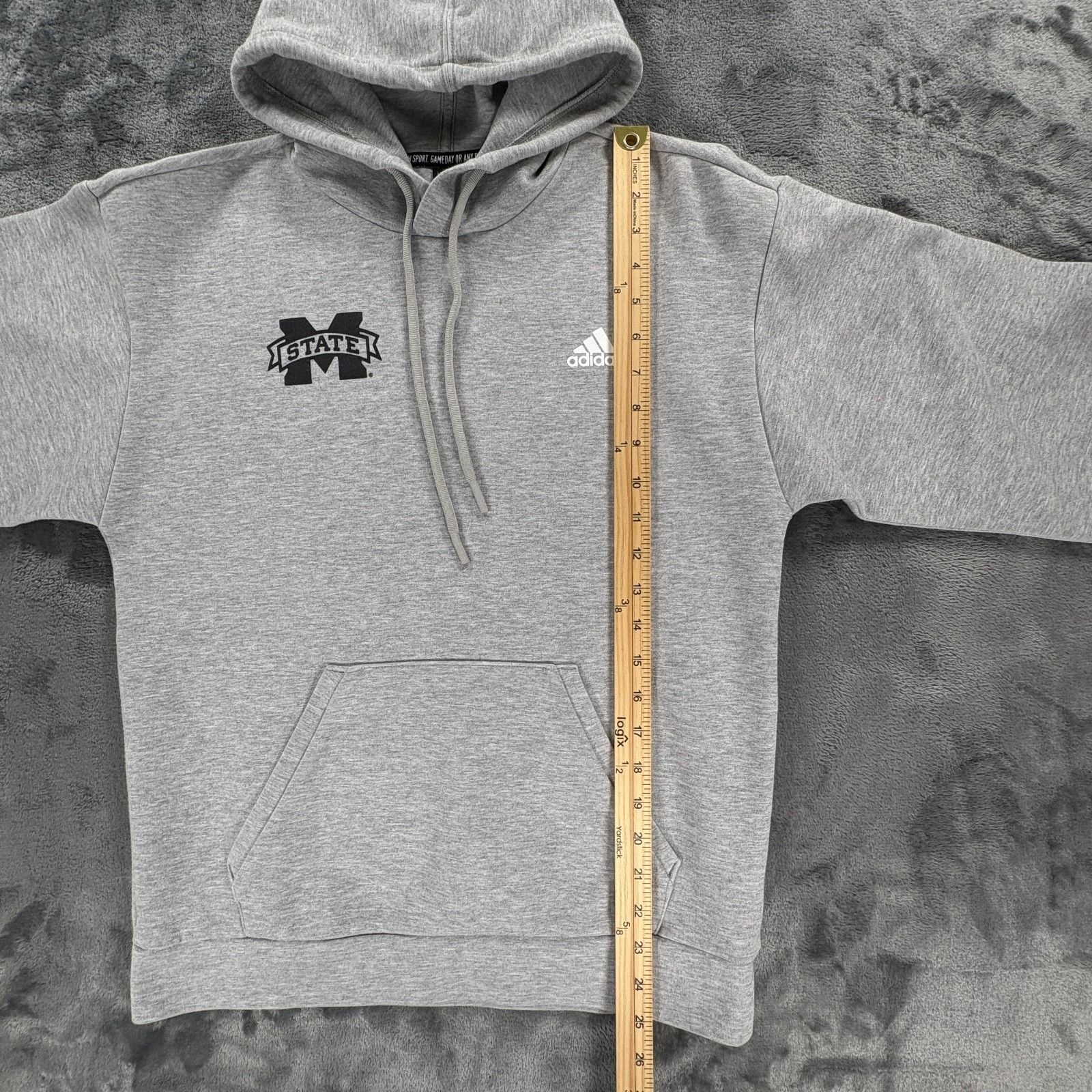 Adidas Adidas Mississippi State Bulldogs Hoodie Beanie Mens S Gift Size US S / EU 44-46 / 1 - 8 Thumbnail