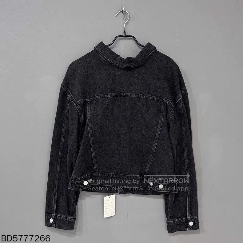 Balenciaga Balenciaga Black Denim Jacket. Size US XS / EU 42 / 0 - 2 Thumbnail