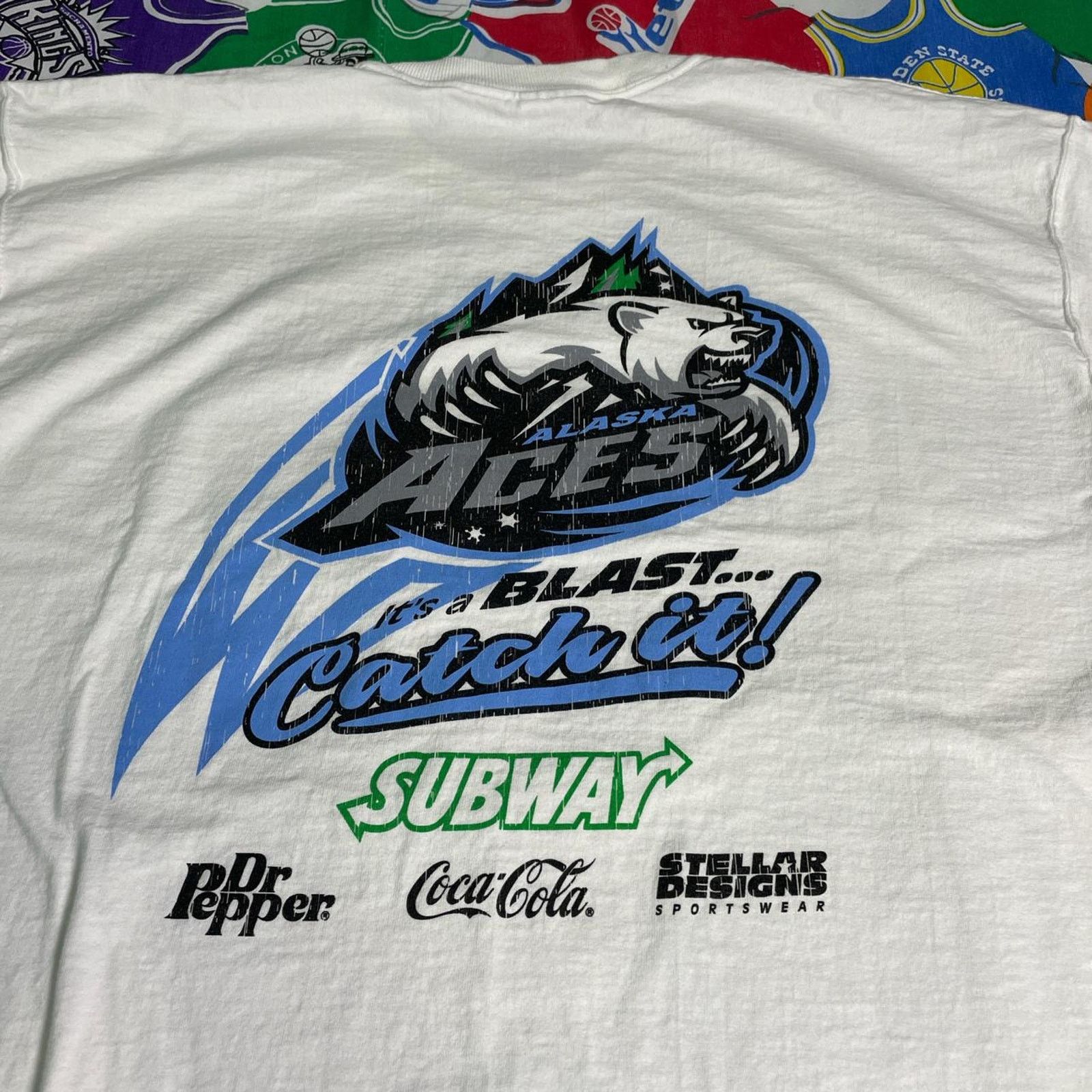 NHL × Vintage Vintage 2000s ECHL Alaska Aces NHL Minor League Hockey Tee Size US XL / EU 56 / 4 - 4 Thumbnail