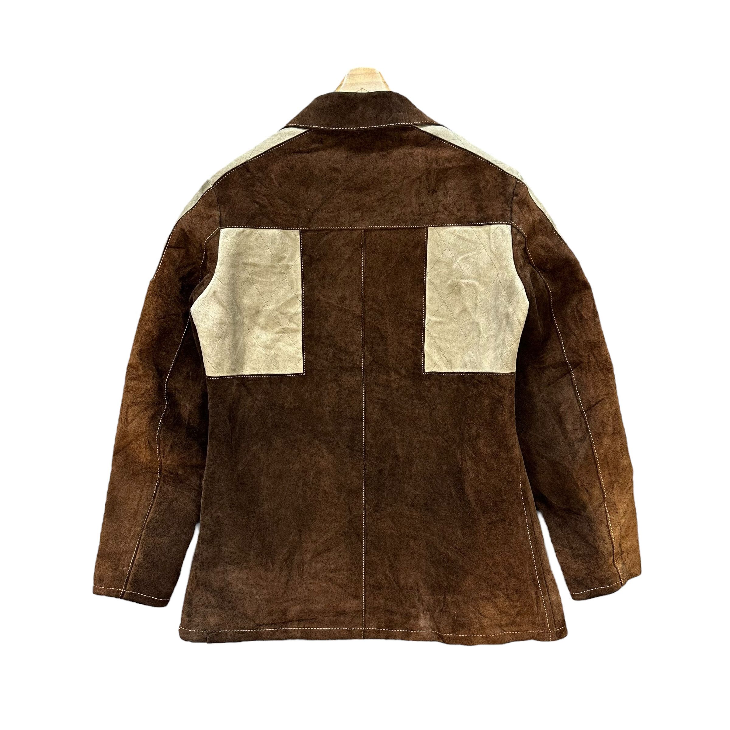 Sears HOUSE OF SEARS Suede Leather Jacket #A47-1089 Size US L / EU 52-54 / 3 - 8 Thumbnail