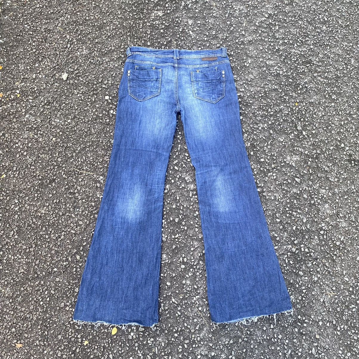 Japanese Brand × Vintage Vintage Japan Flare Denim Jeans Size 33" - 2 Thumbnail