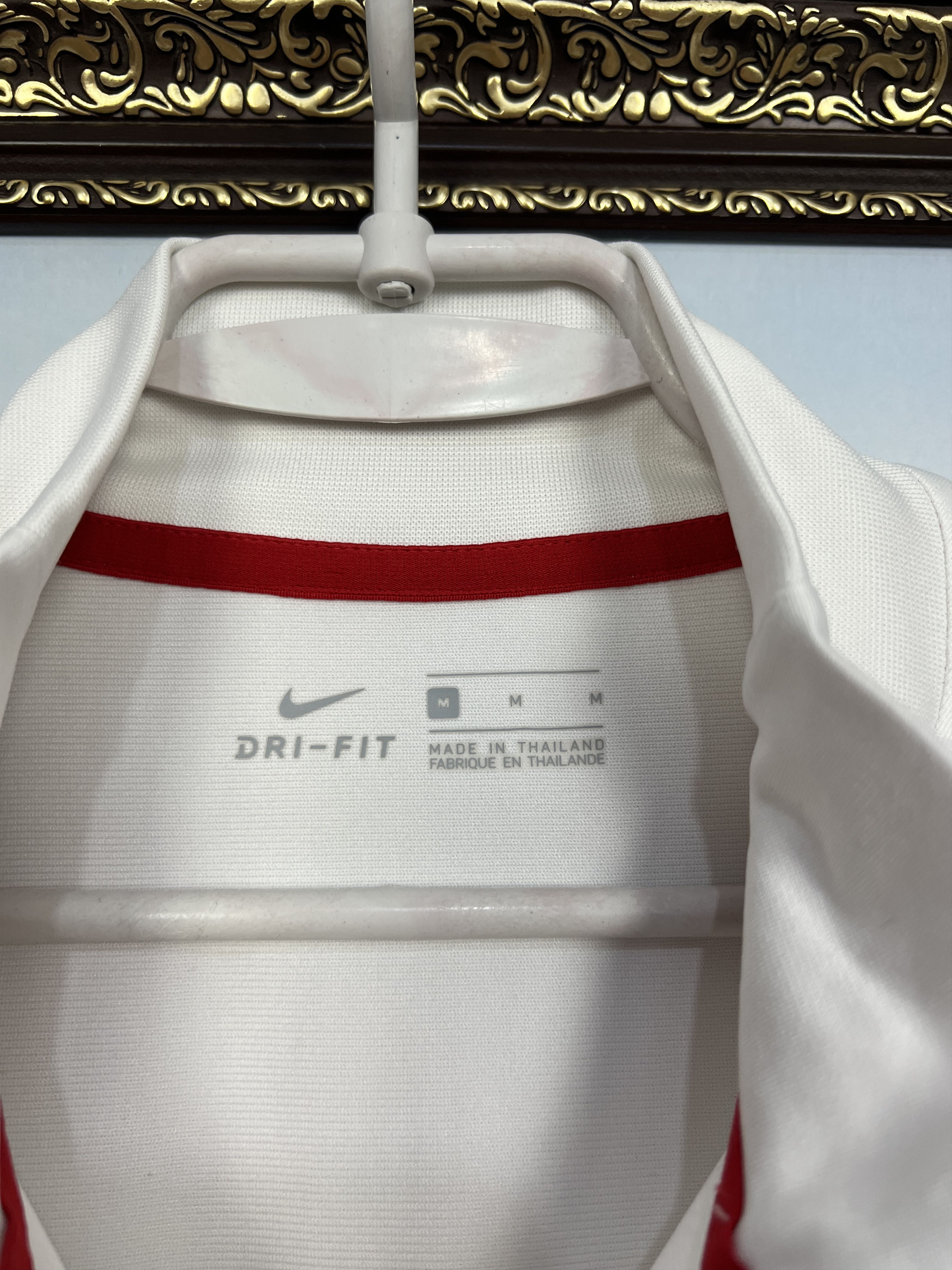 Nike France 2020 Pre Match Train Football Jacket Soccer White Size US M / EU 48-50 / 2 - 6 Thumbnail