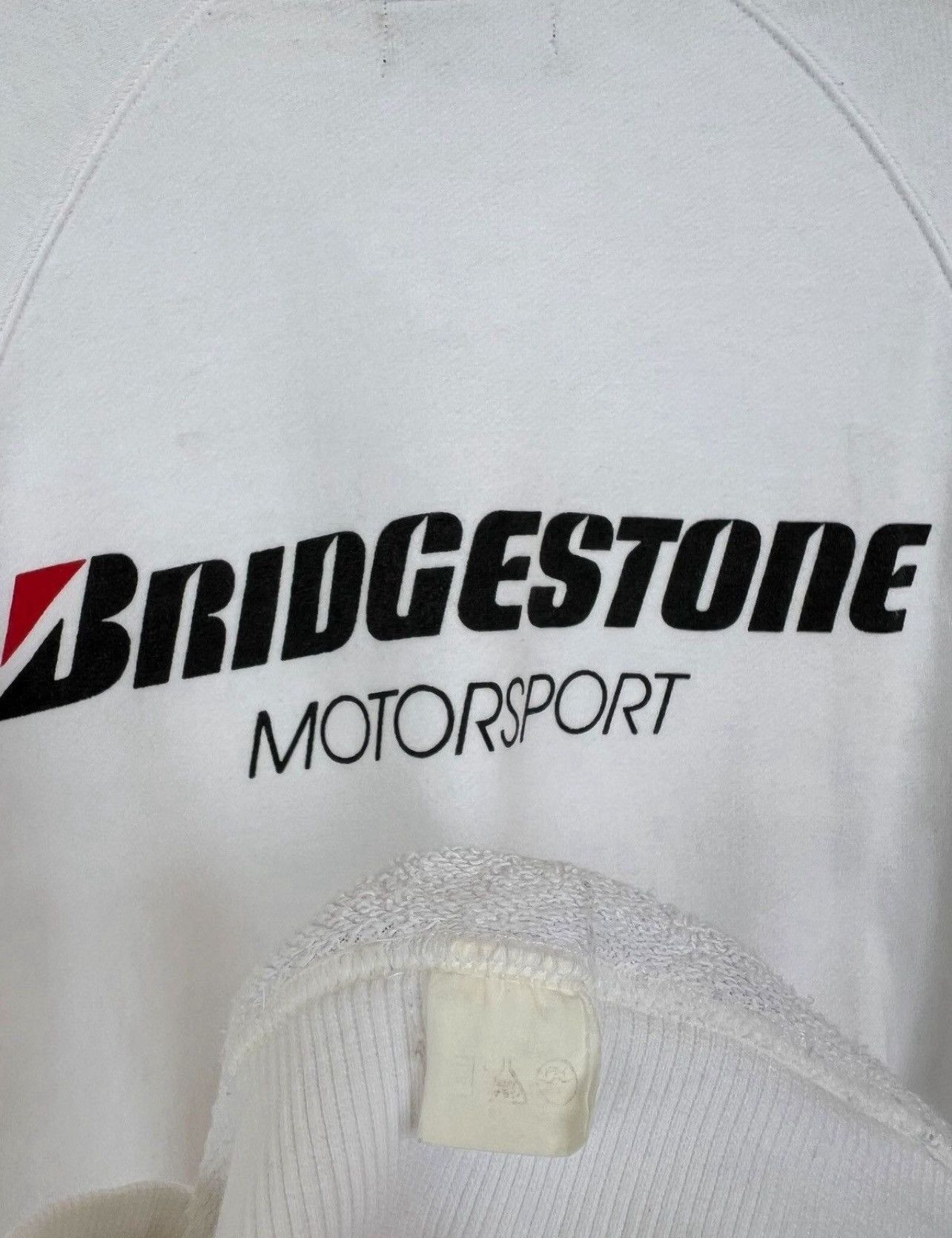 Vintage Vintage 90s Bridgestone Motorsports Rally Racing Sweatshirt Size US M / EU 48-50 / 2 - 7 Thumbnail