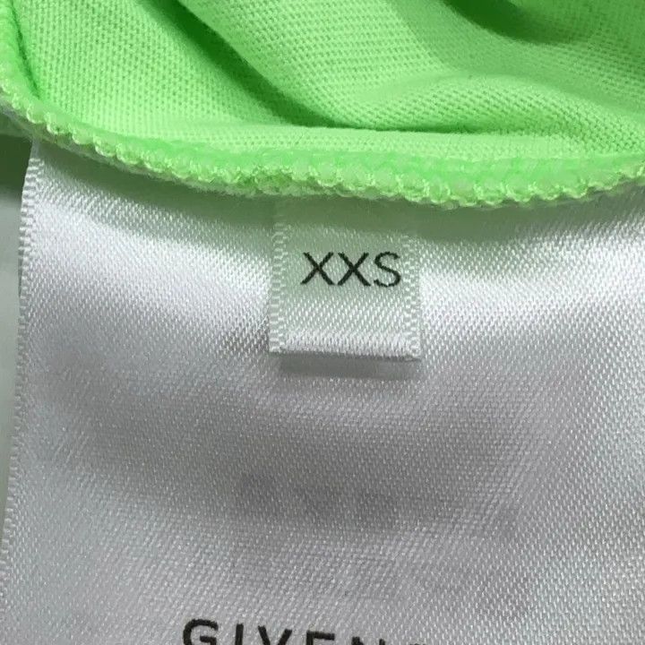 Other Givenchy Givenchy Green Logo Print Short Sleeve TShirt -25 Size US XXS / EU 40 - 4 Thumbnail