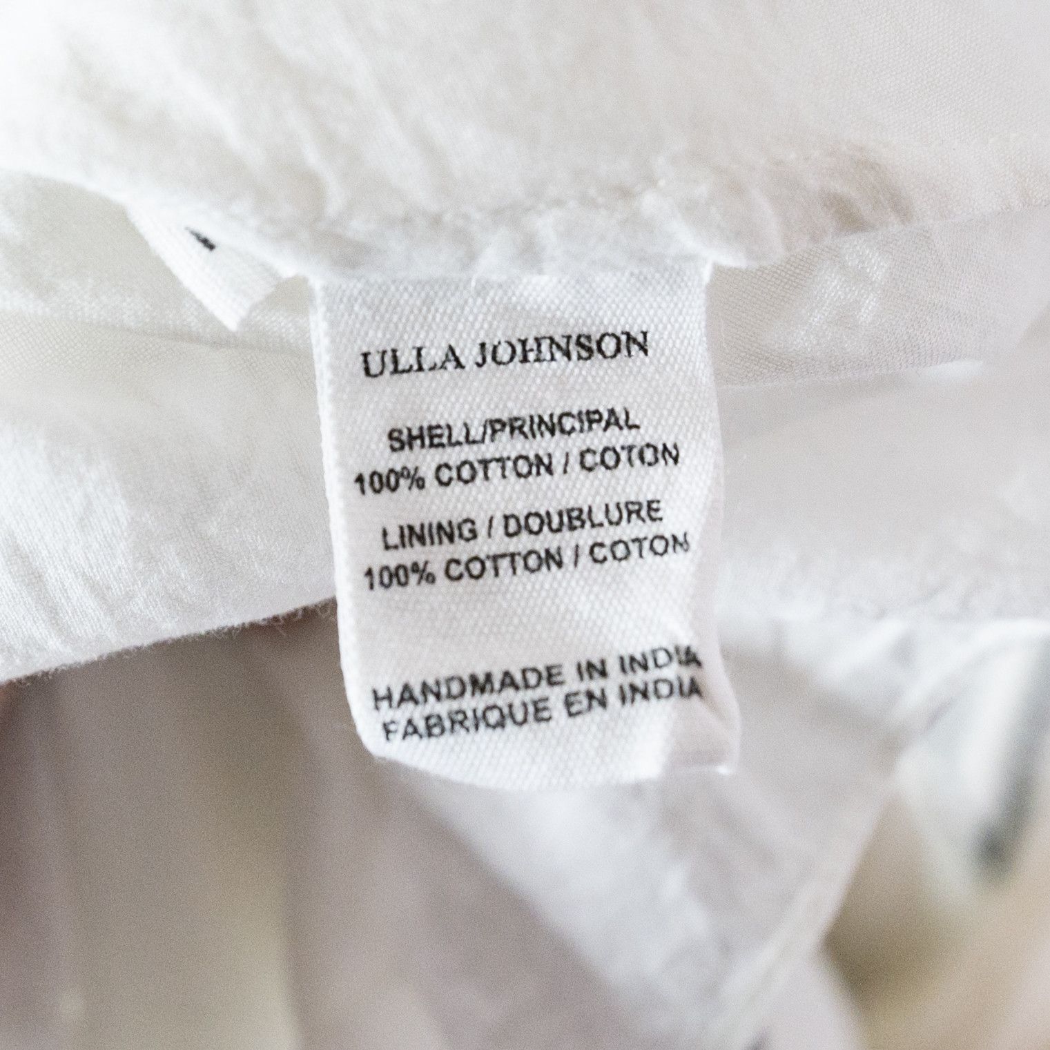 Ulla Johnson NEW Ulla Johnson Alma Cotton Gauze Size XS / US 0-2 / IT 36-38 - 3 Thumbnail