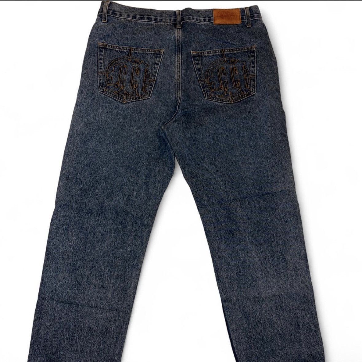 Menace menace stencil jeans Size US 34 / EU 50 - 4 Thumbnail