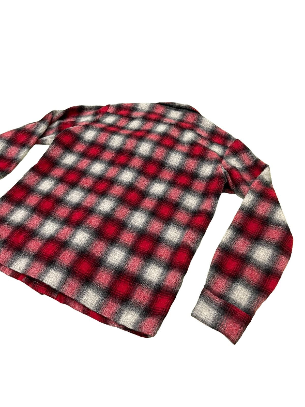 Schott Shadow Plaid Schott Bros Wool Flannel Shirt 5🟩8 Size US M / EU 48-50 / 2 - 11 Thumbnail