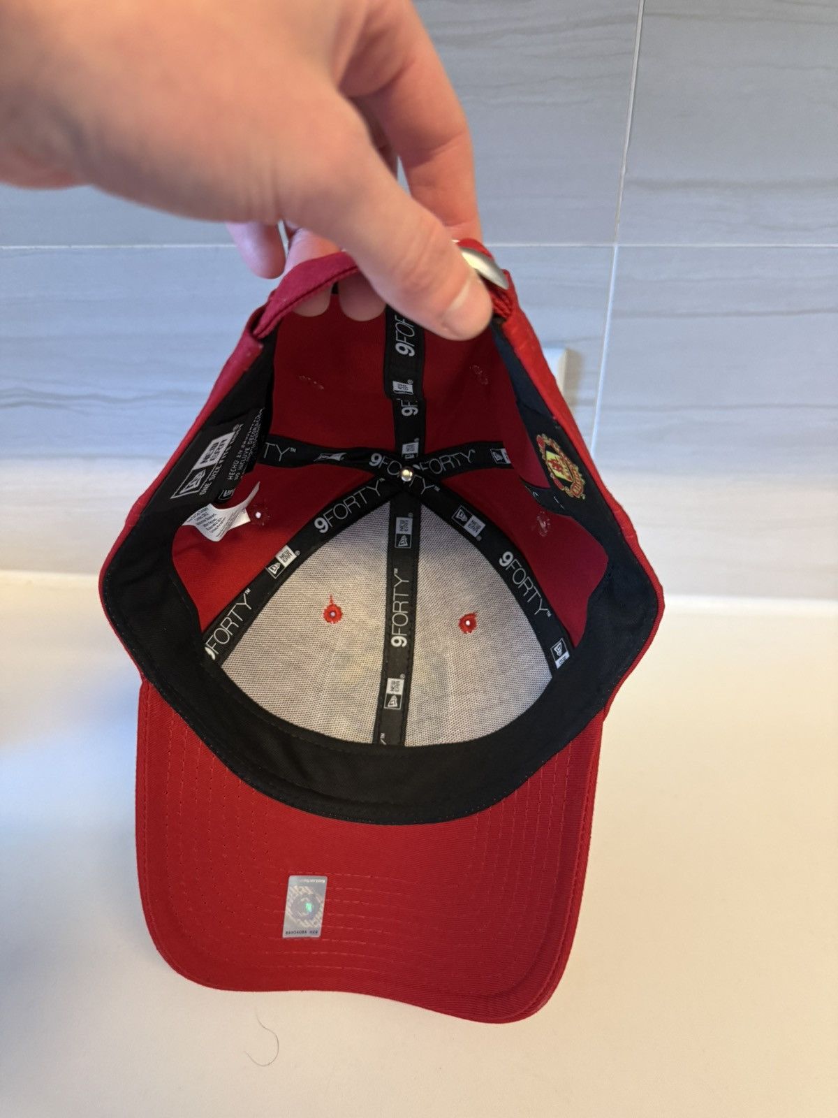 New Era Manchester United Hat Size ONE SIZE - 10 Thumbnail