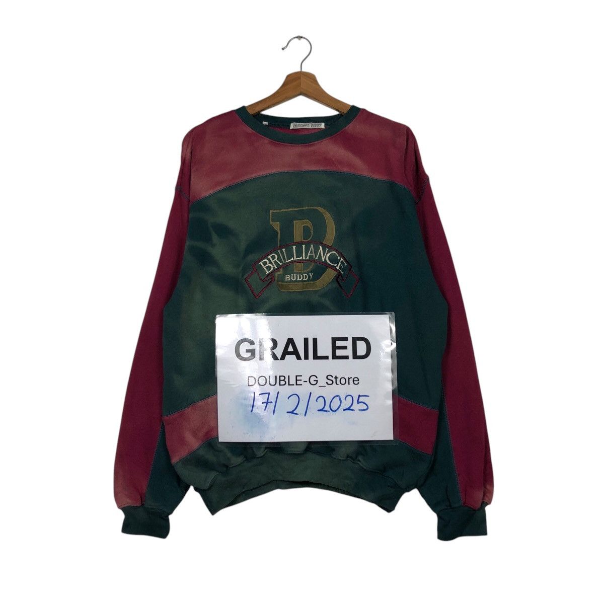 Japanese Brand 📌Sun Faded Design Rusty Brilliance Buddy Sweatshirt Size US L / EU 52-54 / 3 - 1 Thumbnail