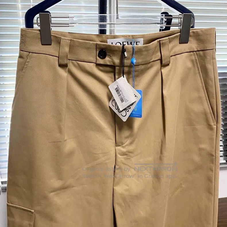 Loewe Loewe Casual trousers work pants embroidered logo Size US 32 / EU 48 - 3 Thumbnail