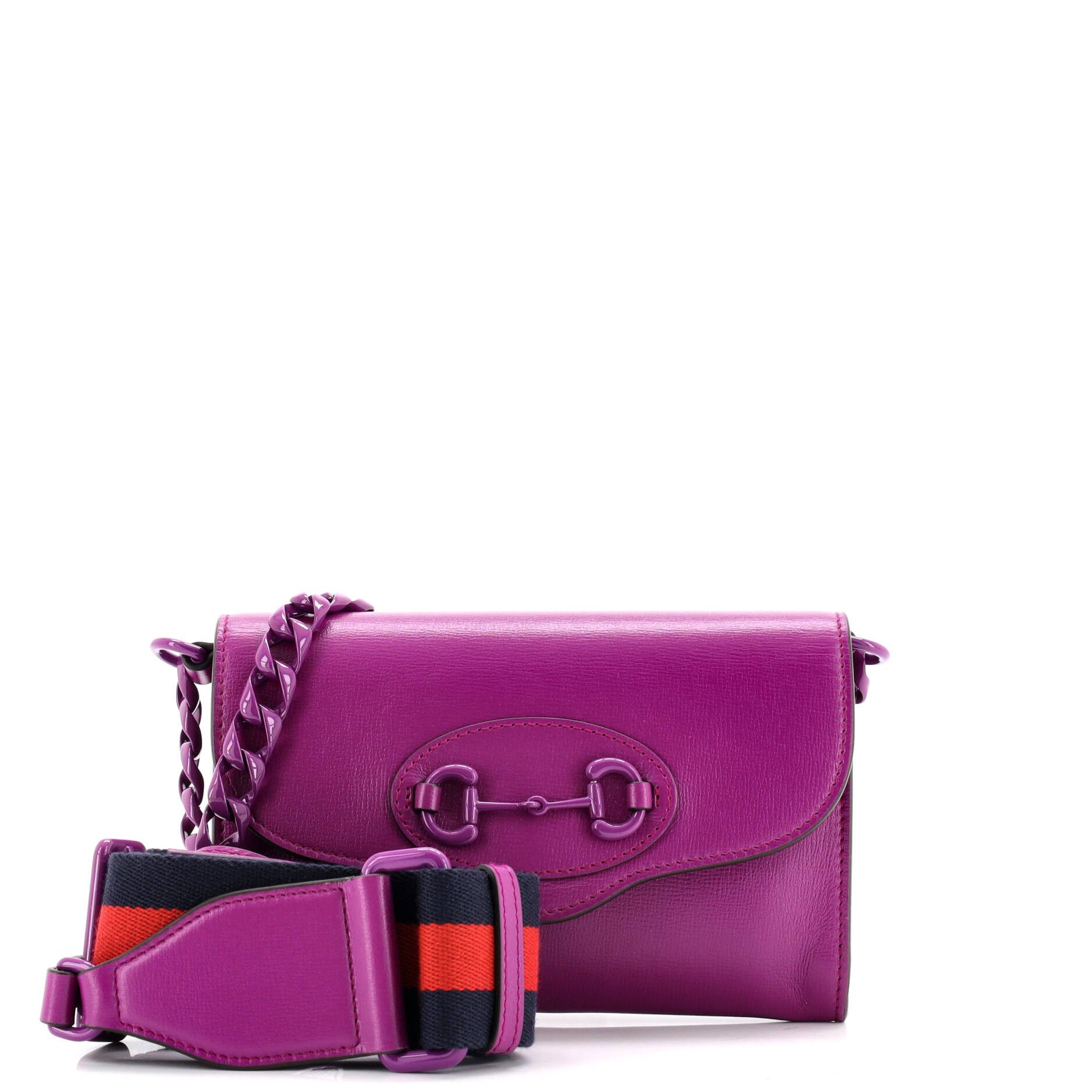 Gucci Horsebit 1955 Curved Flap Shoulder Bag Size ONE SIZE - 1 Thumbnail