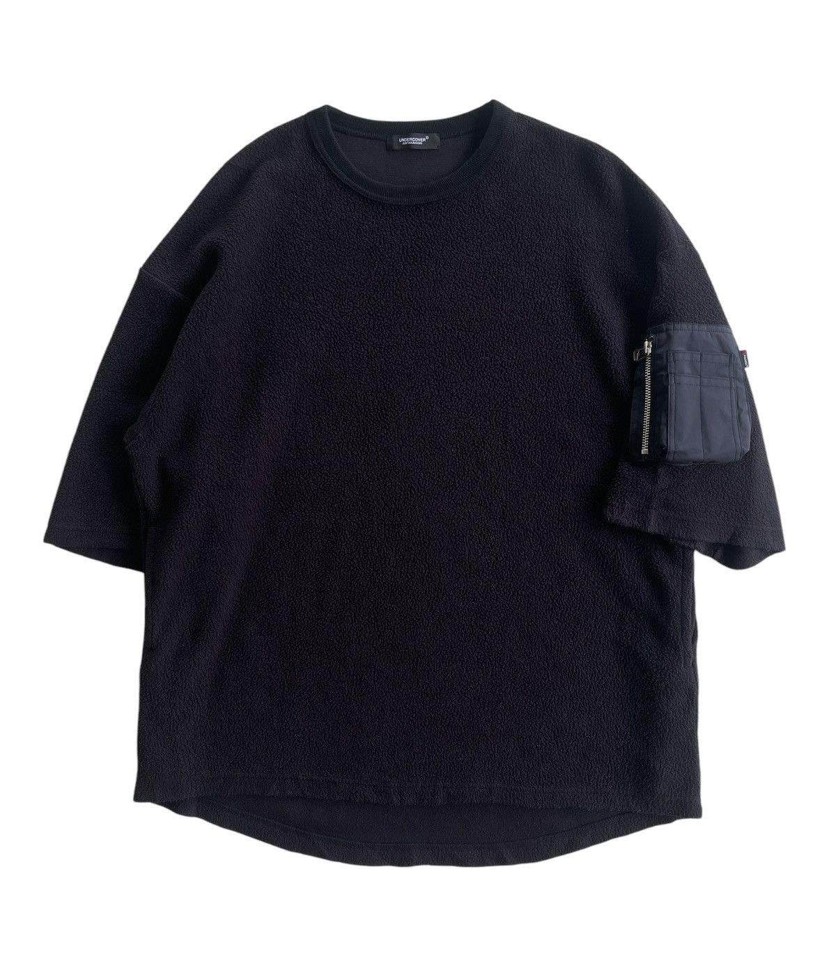 Undercover Jun Takahashi Oversized Black Fleece Polartec Shirt Size US M / EU 48-50 / 2 - 4 Thumbnail