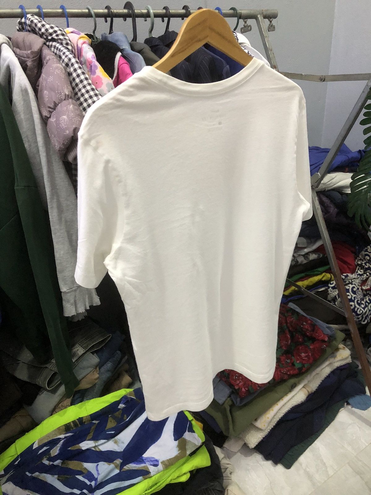 Nike Nike Swoosh logo white shirt Size US M / EU 48-50 / 2 - 12 Thumbnail