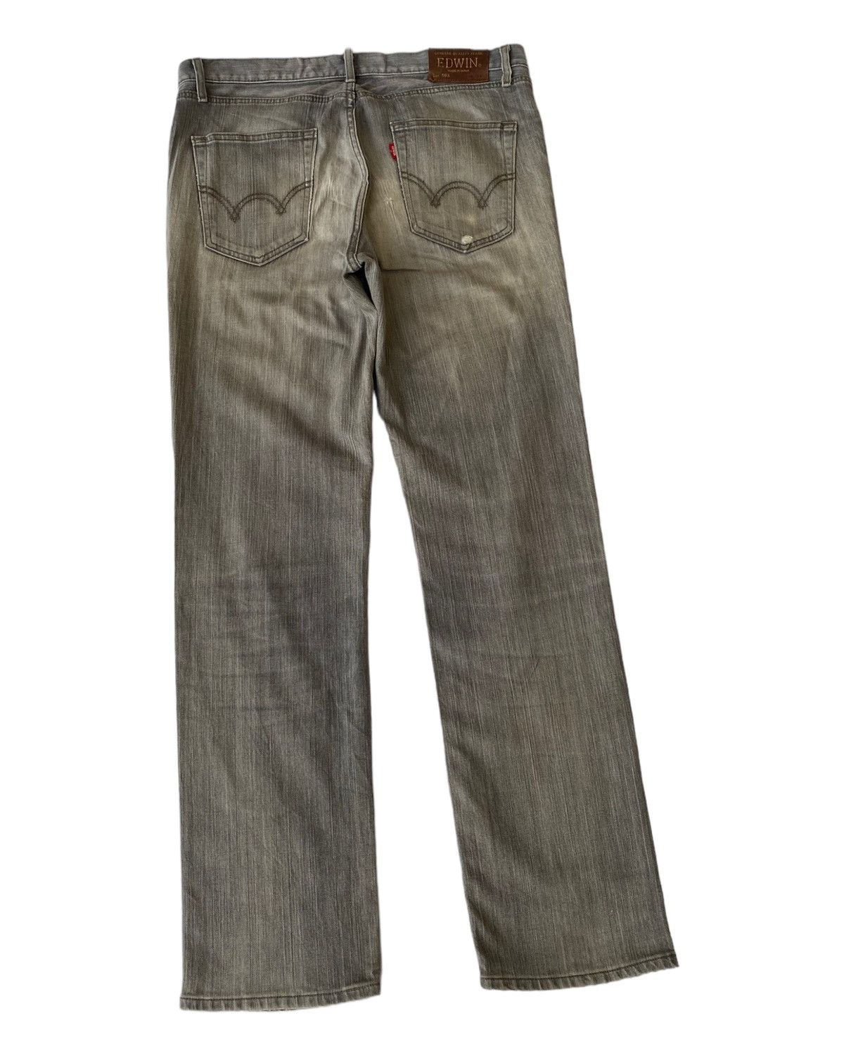 Edwin FADED DISTRESSED DENIM BAGGY EDWIN JAPAN UNDERCOVER STYLE Size US 36 / EU 52 - 6 Thumbnail
