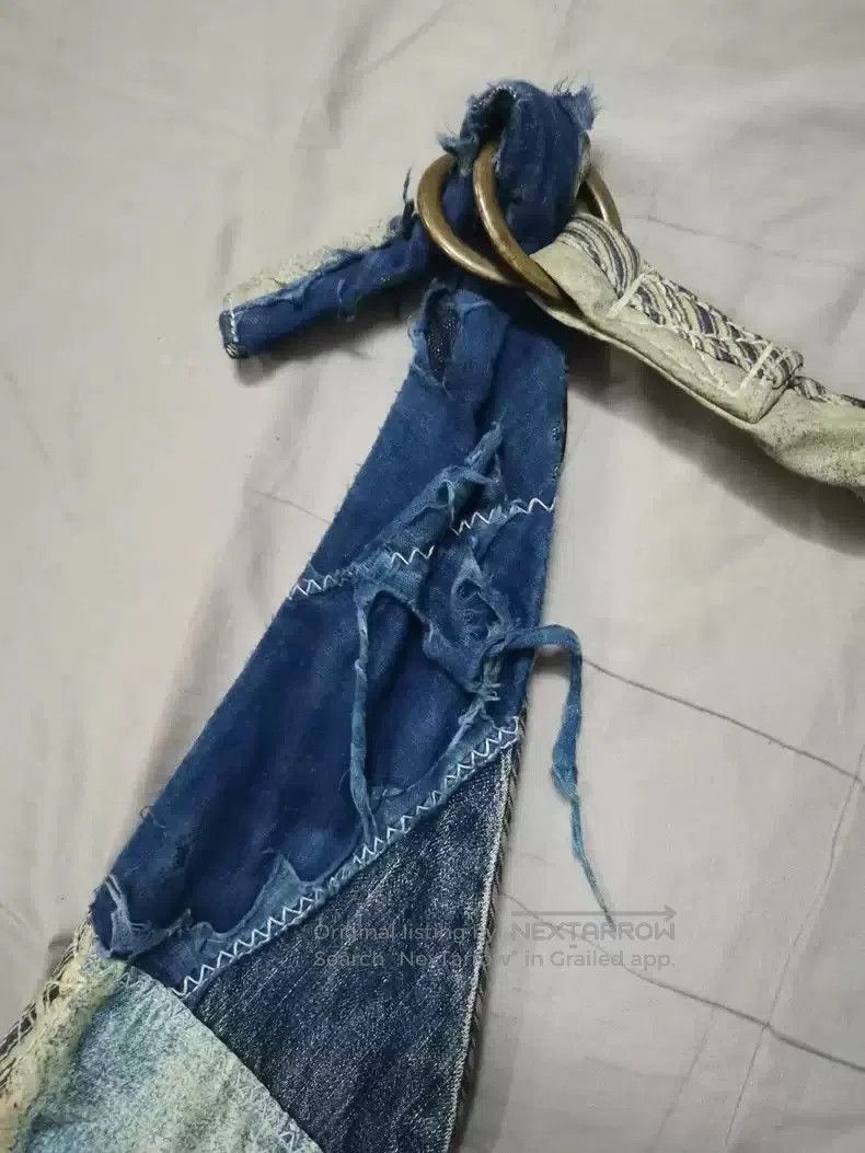 Kapital Kapital Erosive boro Denim photorealistic printed patchwork Size ONE SIZE - 5 Thumbnail