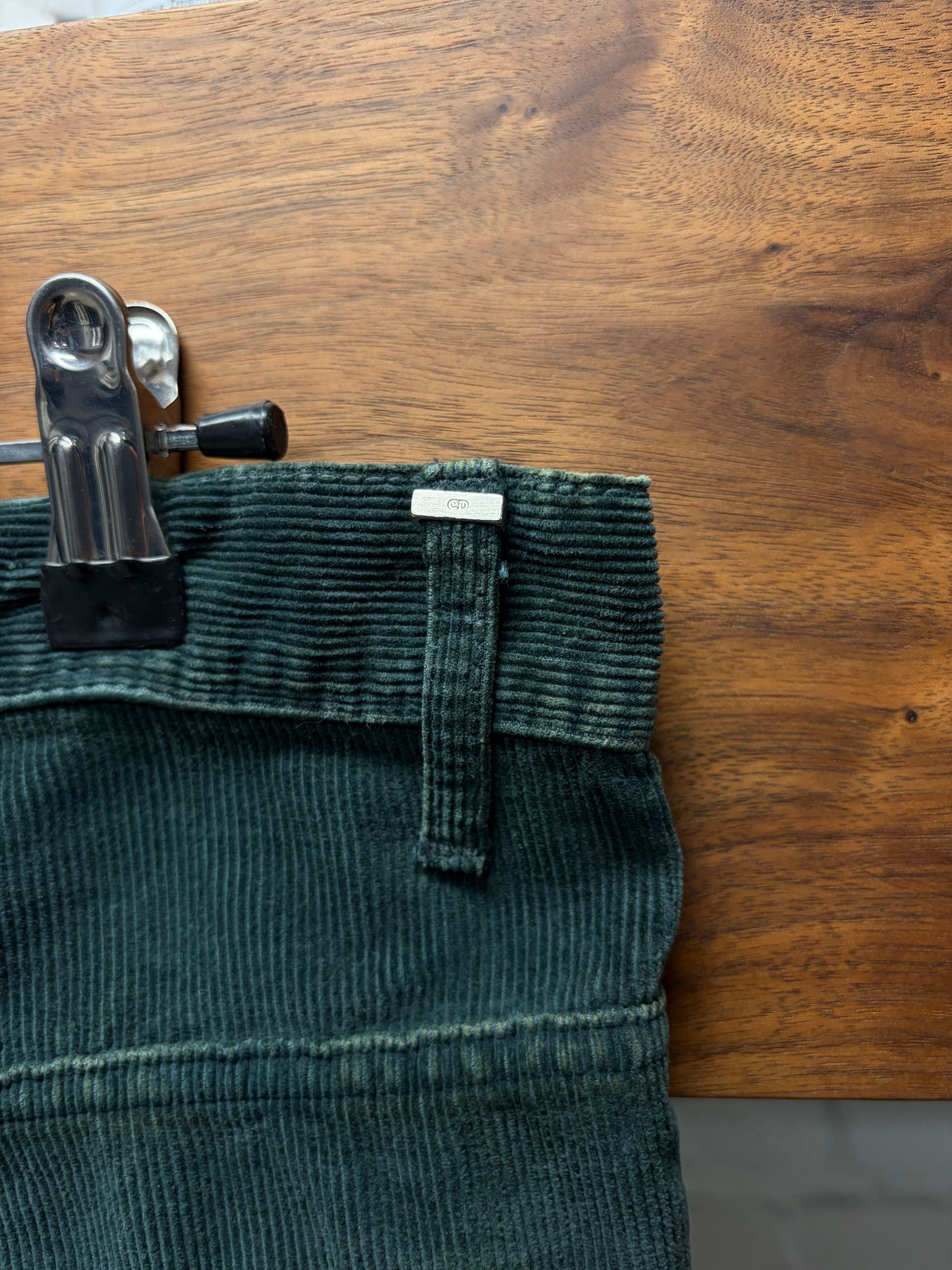 Dior Dior Homme ‘Seafoam Green’ Corduroy Skinny Jeans Size US 31 - 5 Thumbnail