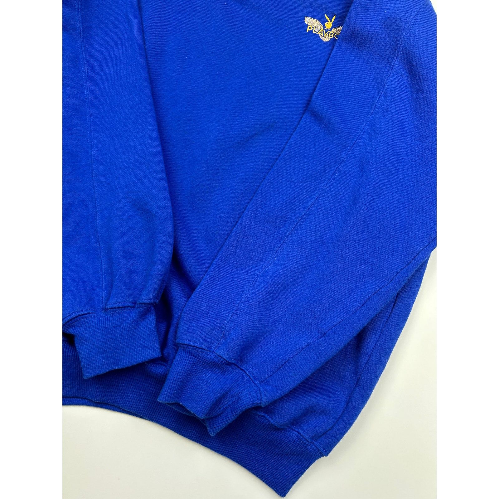 Vintage Vintage 80s/90s Playboy Embroidered Bunny Spell Out Crew M Size US M / EU 48-50 / 2 - 5 Thumbnail