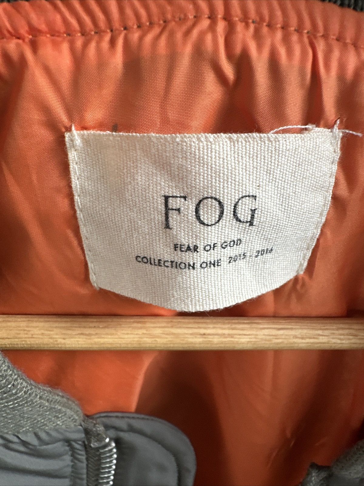 FOG FOG Collection One Men’s Olive Green Bomber Jacket Size XL Size US XL / EU 56 / 4 - 9 Thumbnail
