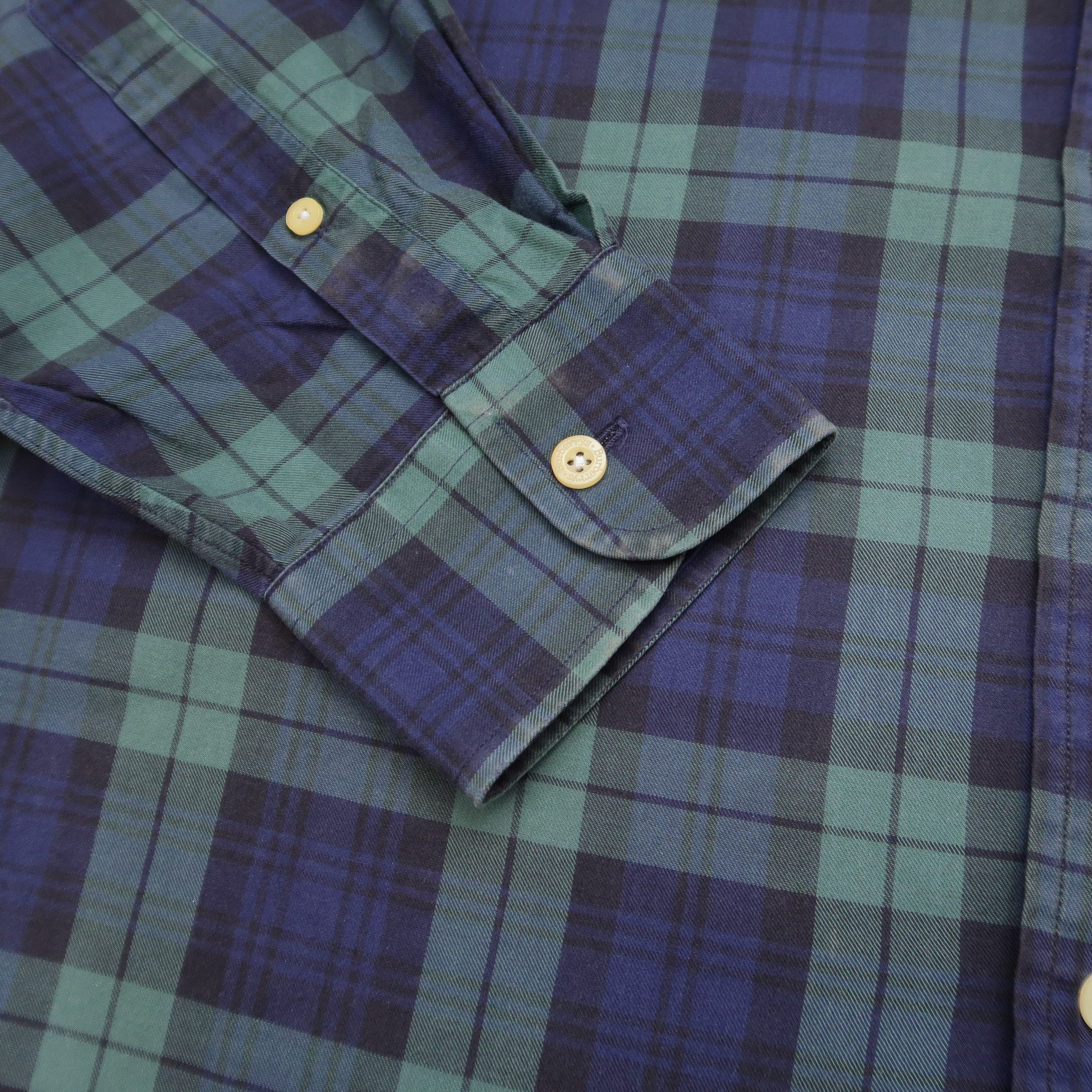 Burberry Vintage 90s Burberry Nova Check Old Logo Shirt Size US S / EU 44-46 / 1 - 10 Thumbnail