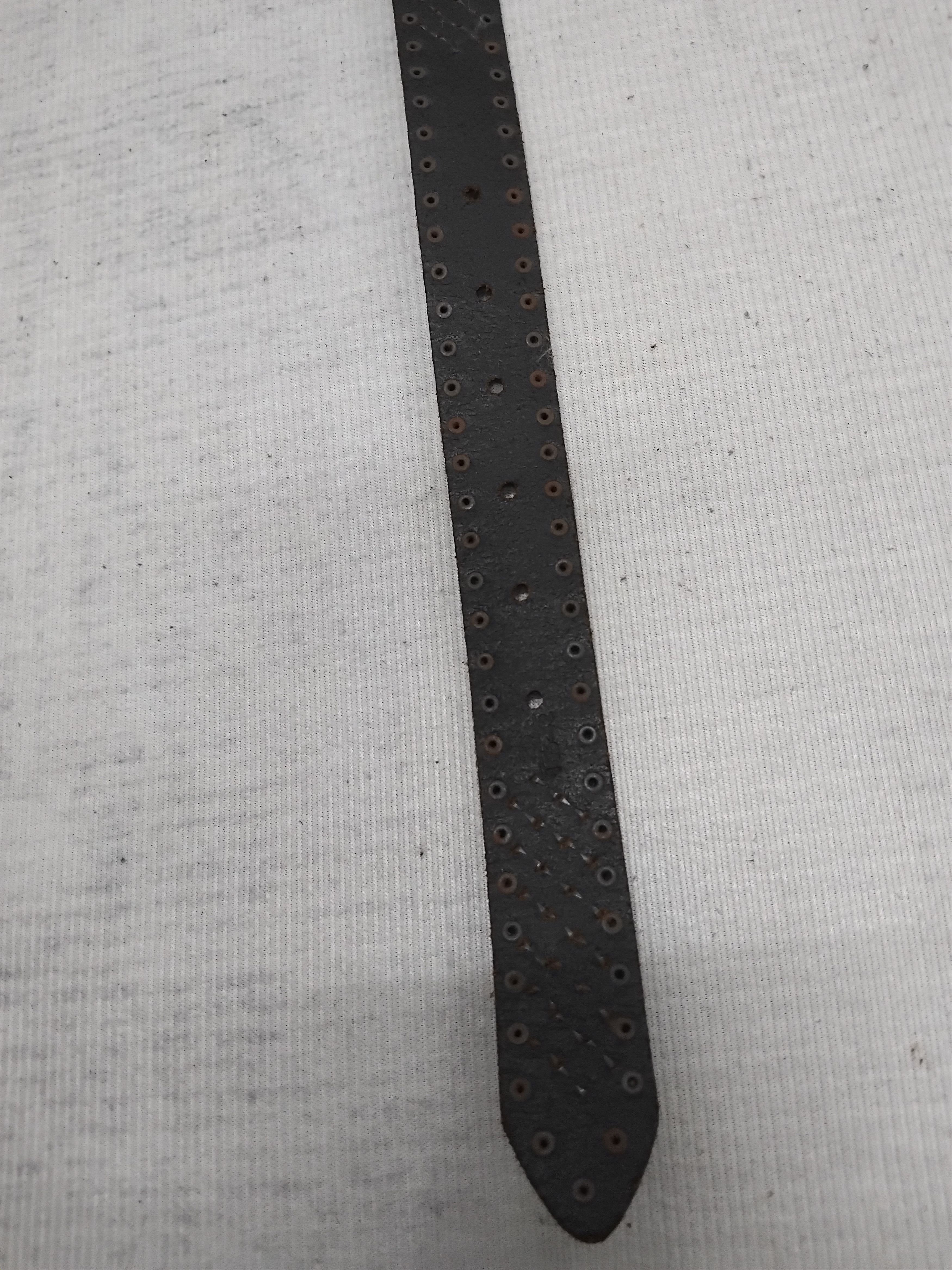 Japanese Brand 💥291295 homme studded punk rock leather belt Size ONE SIZE - 4 Thumbnail